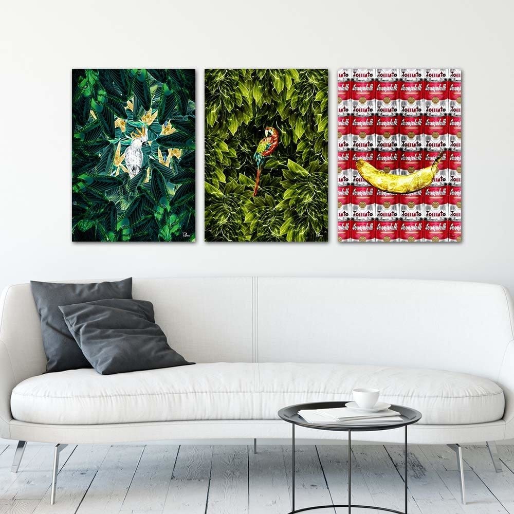 Posteris (plakāts) - Pop Art Soup Cans Red  Home Trends DECO