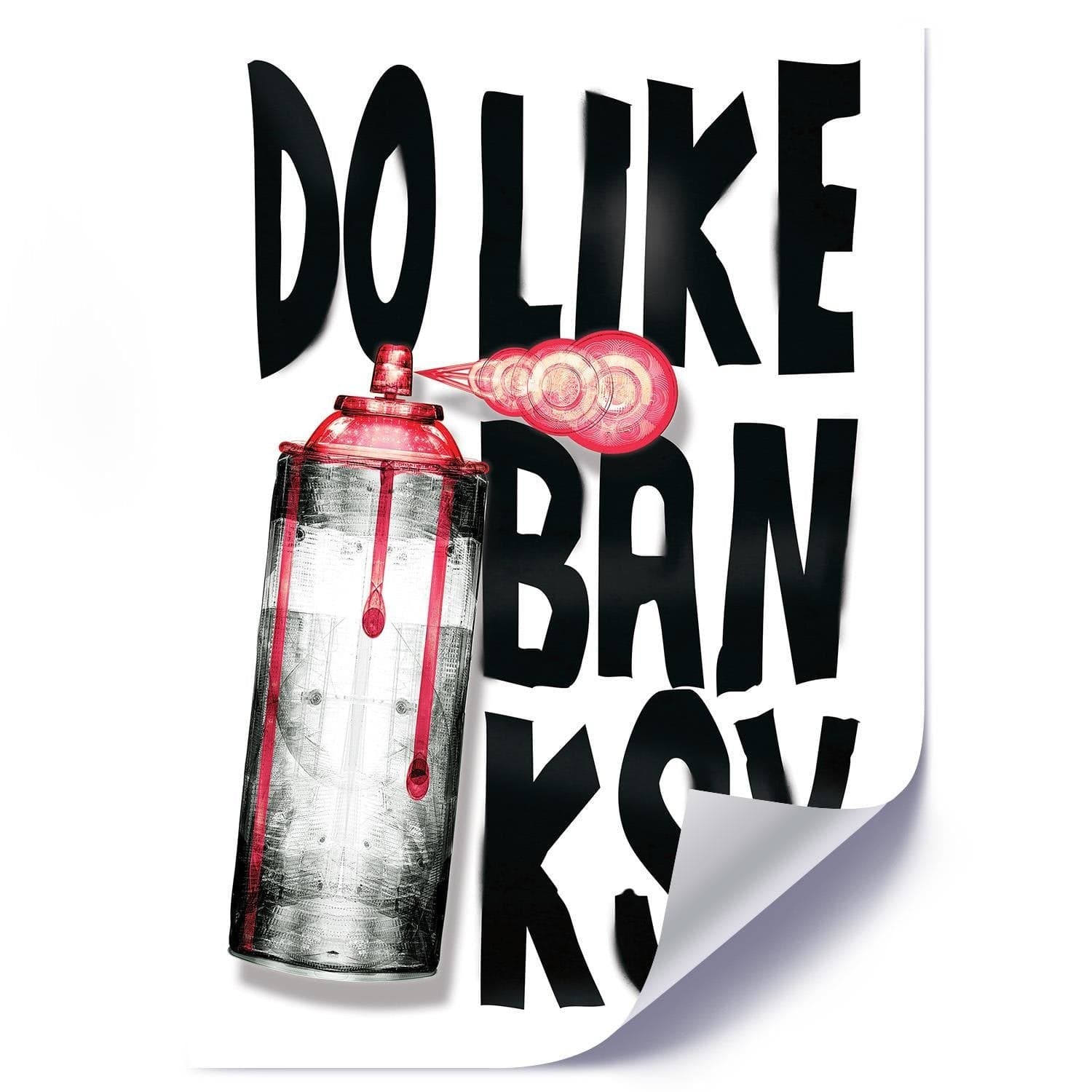 Posteris (plakāts) - Pop Culture Image Black And White Home Trends DECO