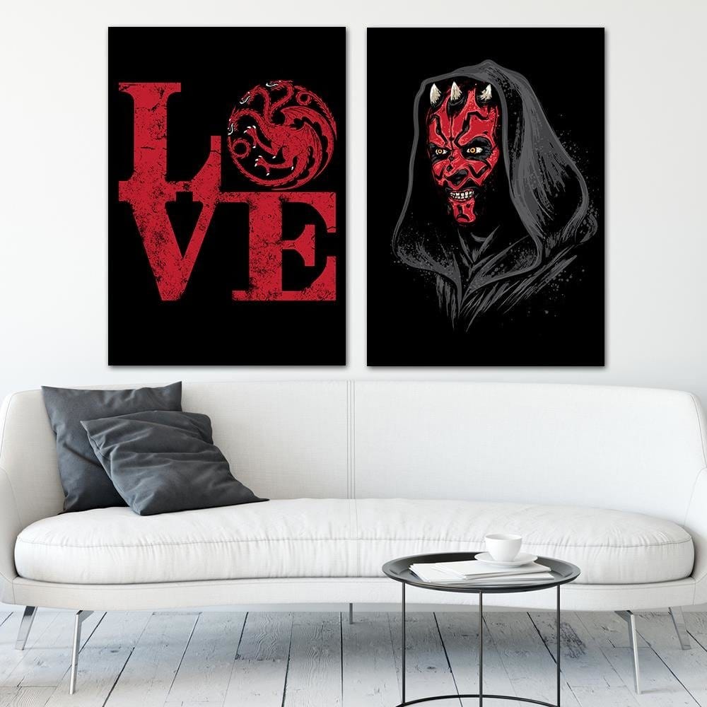 Posteris (plakāts) - Targaryen Love Red  Home Trends DECO
