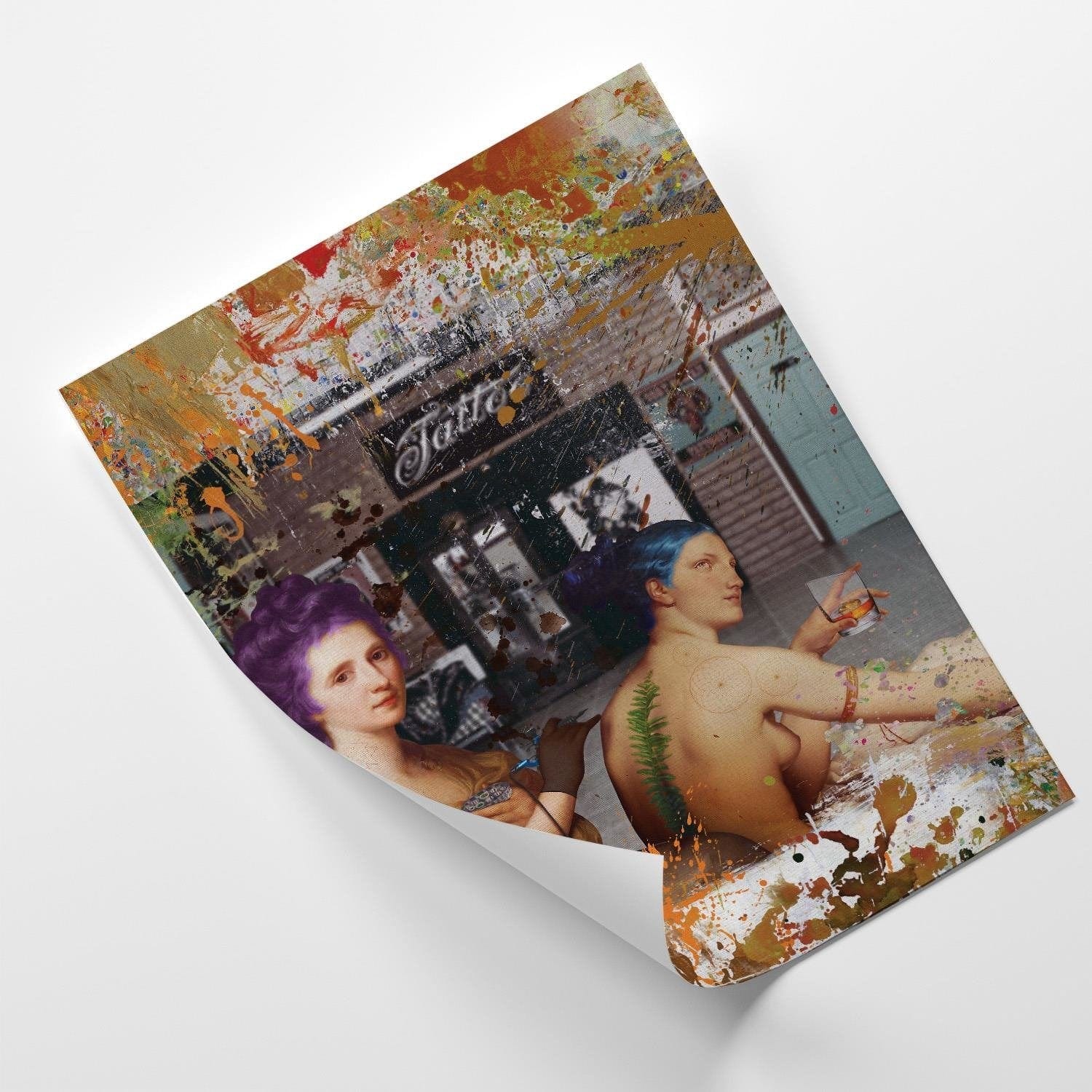 Posteris (plakāts) - Tattoo Women Home Trends DECO