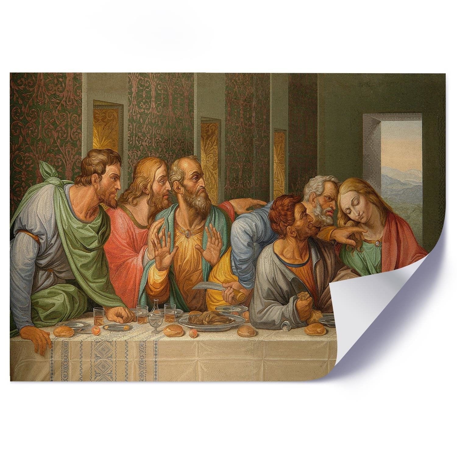 Posteris (plakāts) - The Last Supper By Leonardo Da Vinci Home Trends DECO
