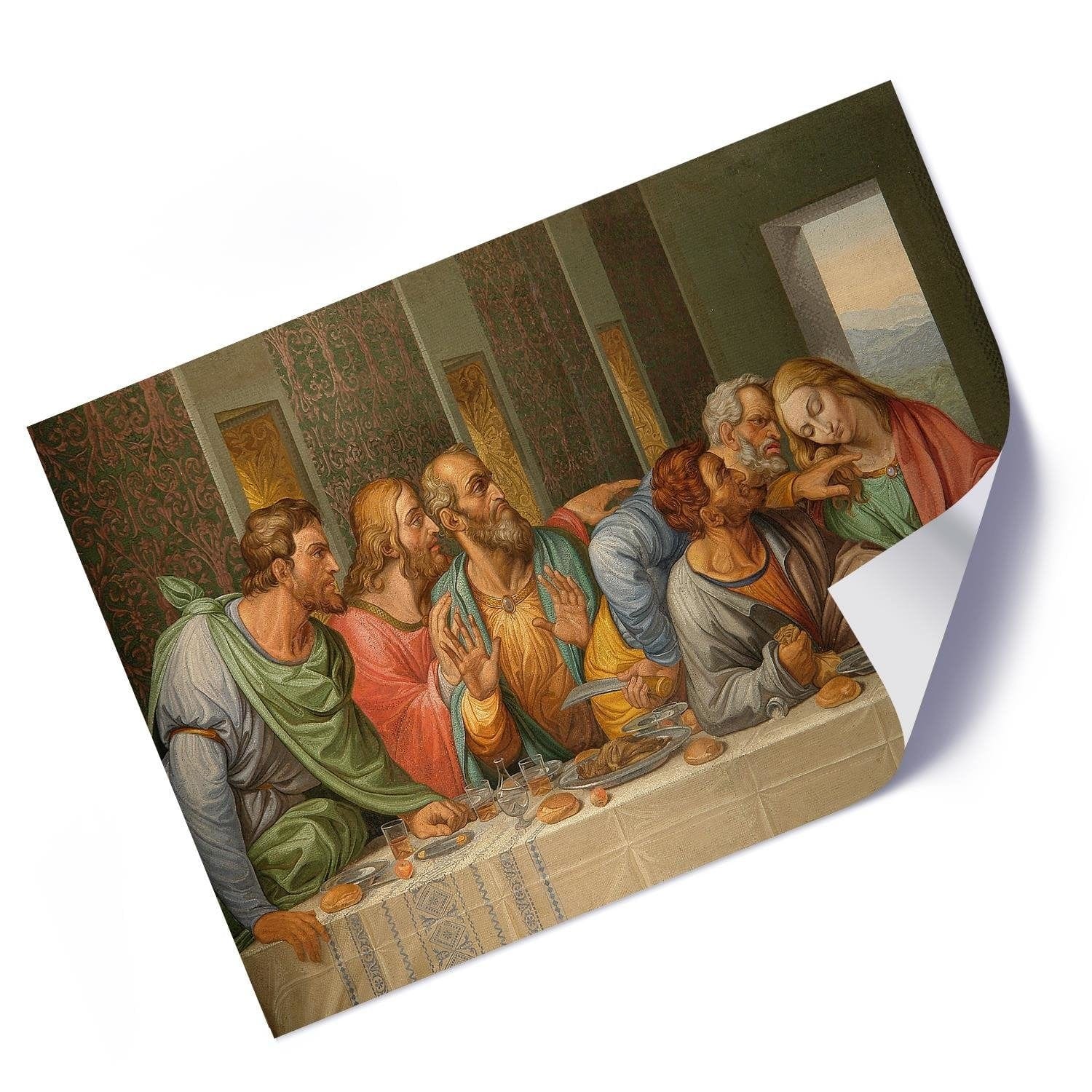 Posteris (plakāts) - The Last Supper By Leonardo Da Vinci Home Trends DECO