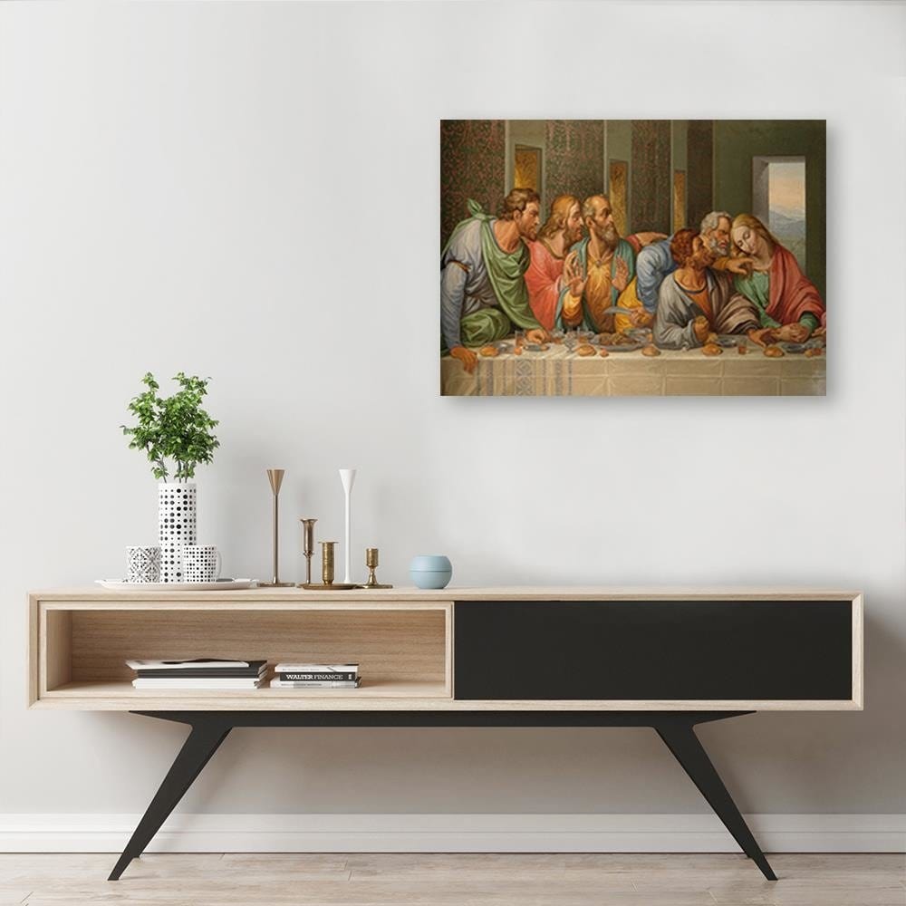 Posteris (plakāts) - The Last Supper By Leonardo Da Vinci Home Trends DECO