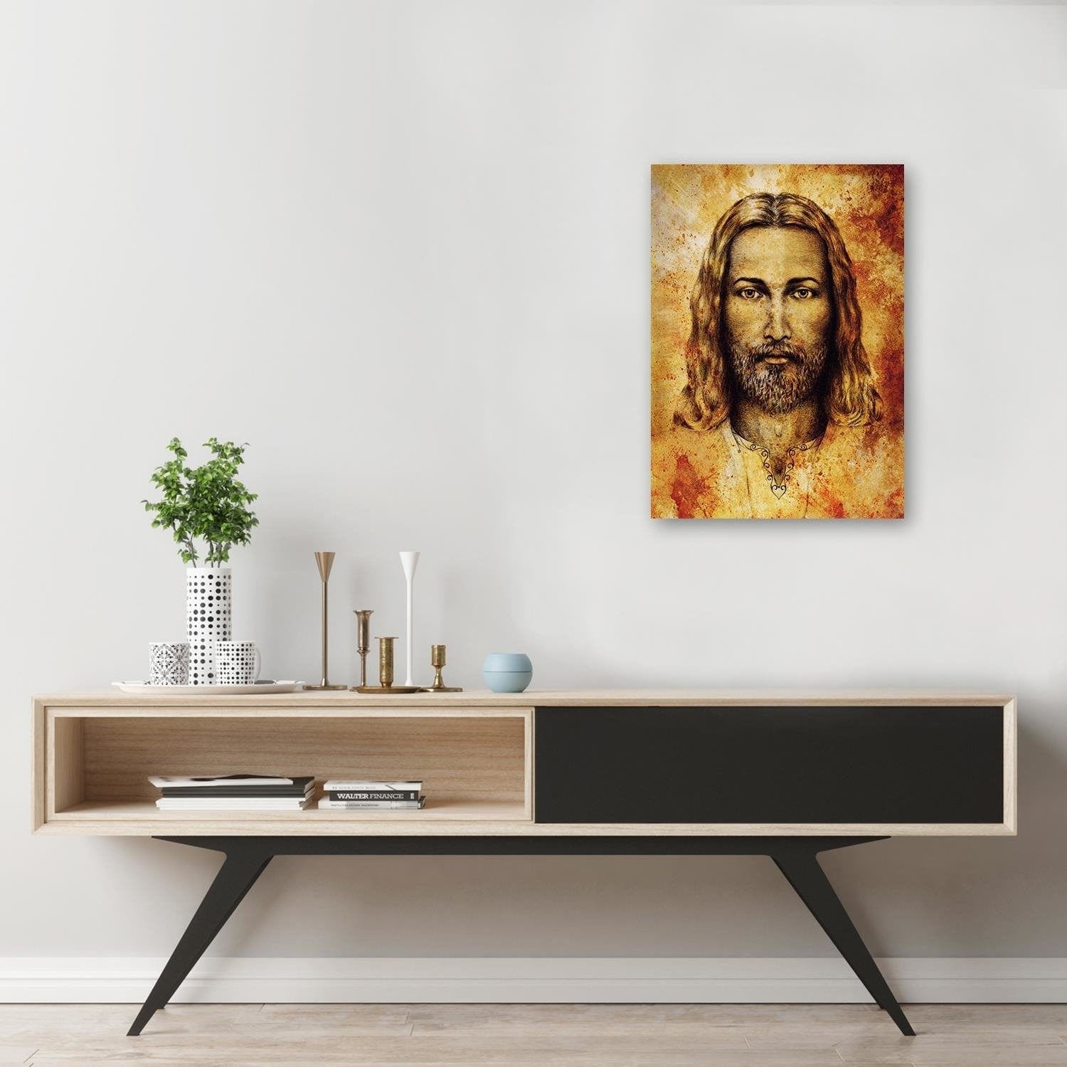 Posteris (plakāts) - The Shroud Of Turin Face Of Jesus Christ Home Trends DECO