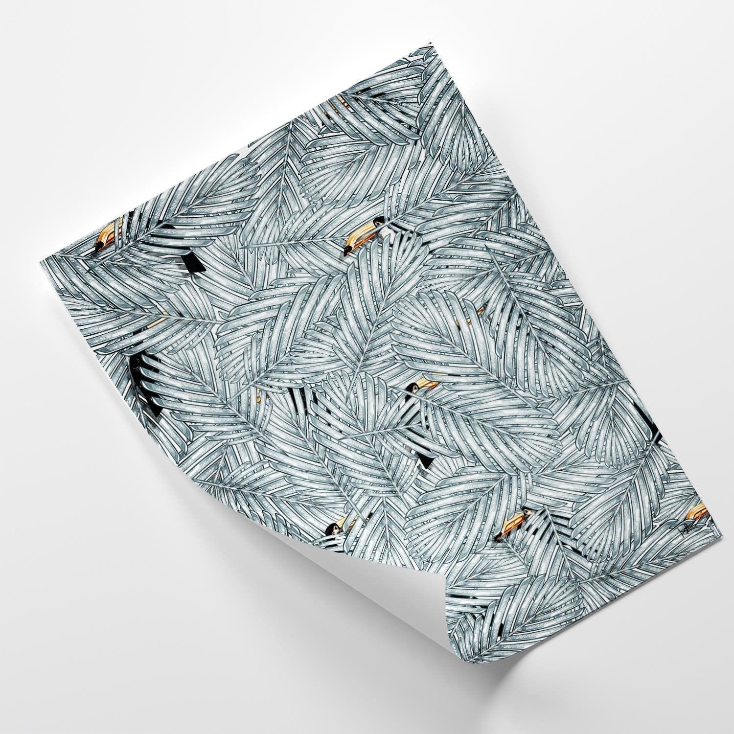 Posteris (plakāts) - Toucan Image Animal Print Grey Home Trends DECO