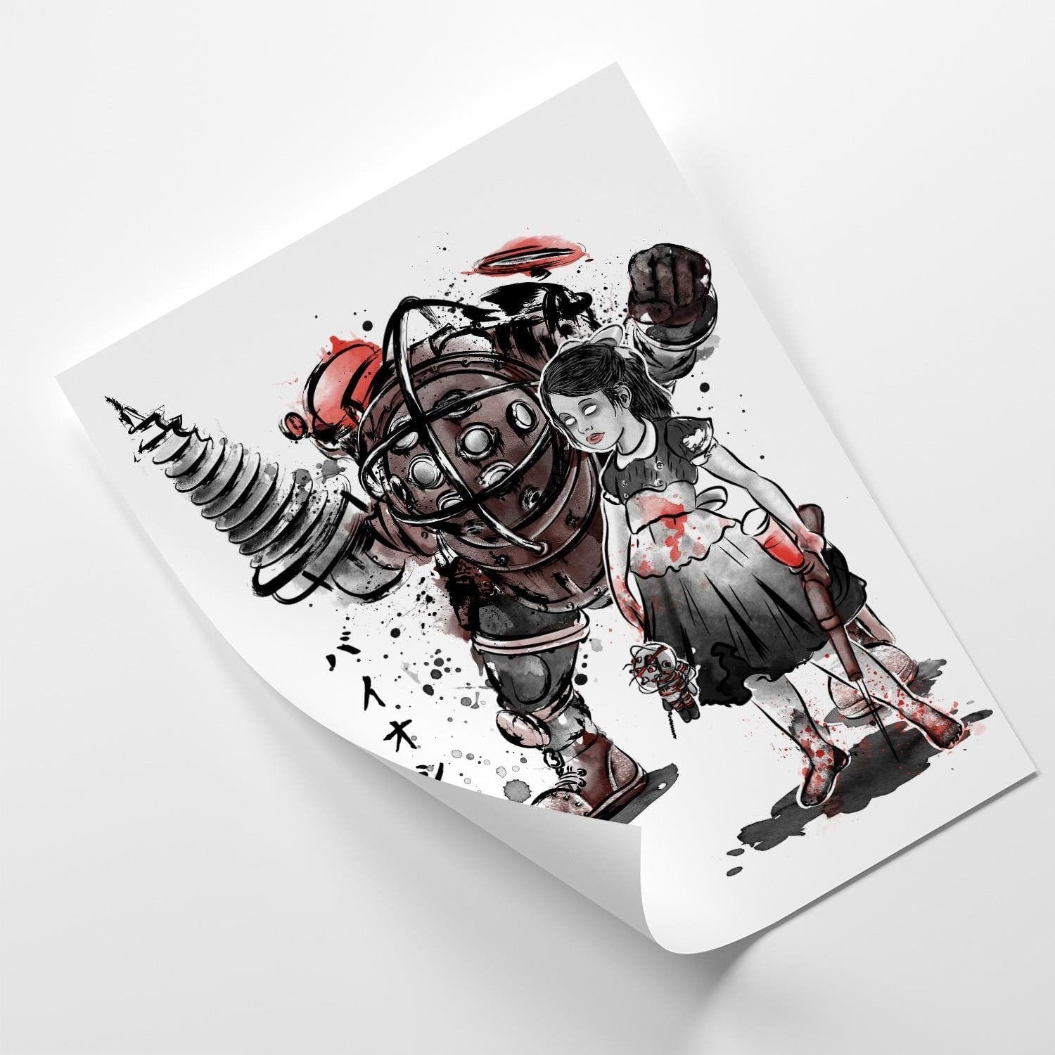 Posteris (plakāts) - Video Game Red Home Trends DECO