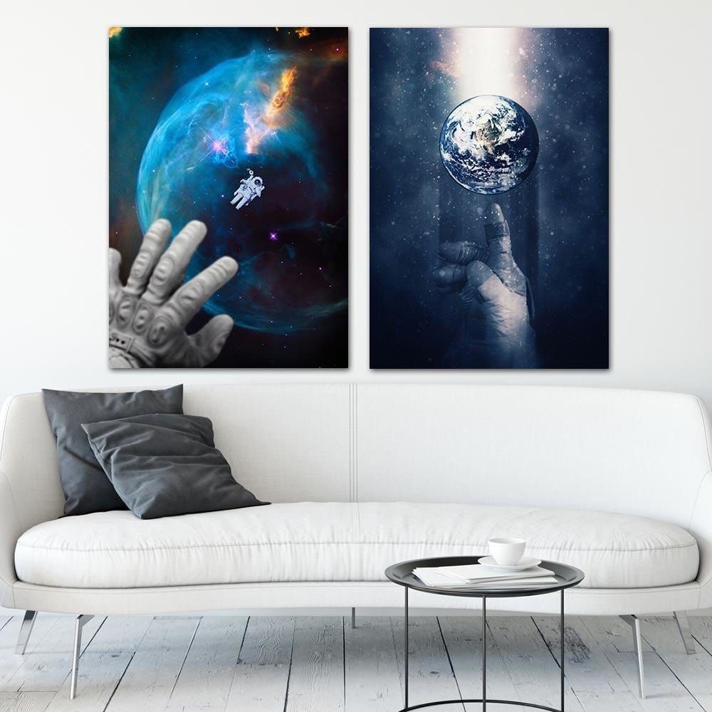 Posteris (plakāts) - Visual Art Blue Home Trends DECO