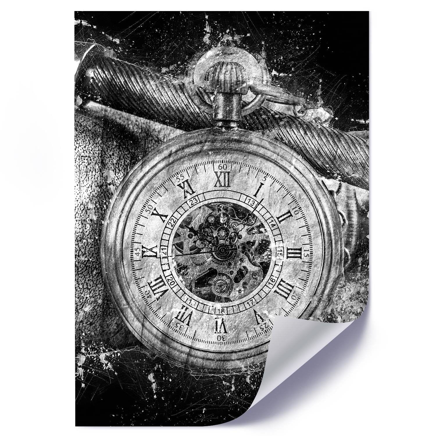 Posteris (plakāts) - Watch Clock Home Trends DECO