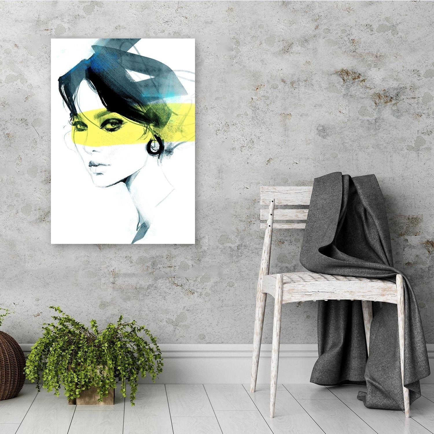 Posteris (plakāts) - Woman Watercolour Home Trends DECO