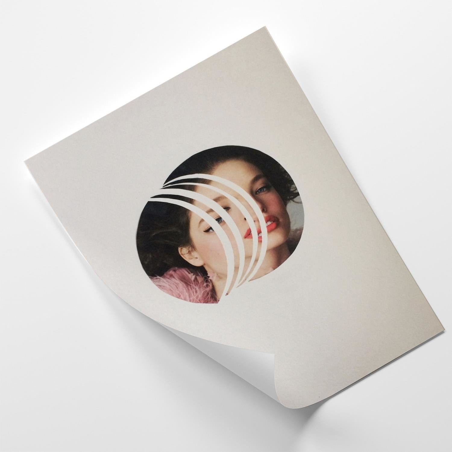 Posteris (plakāts) - Woman With Red Lips Home Trends DECO