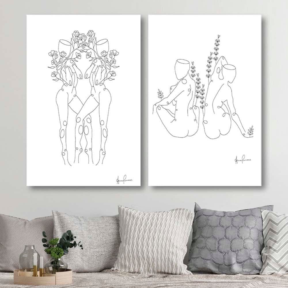 Posteris - Sisters  E-interjers.lv