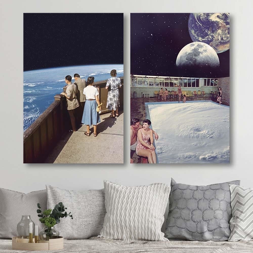 Posteris - Space Pool  E-interjers.lv