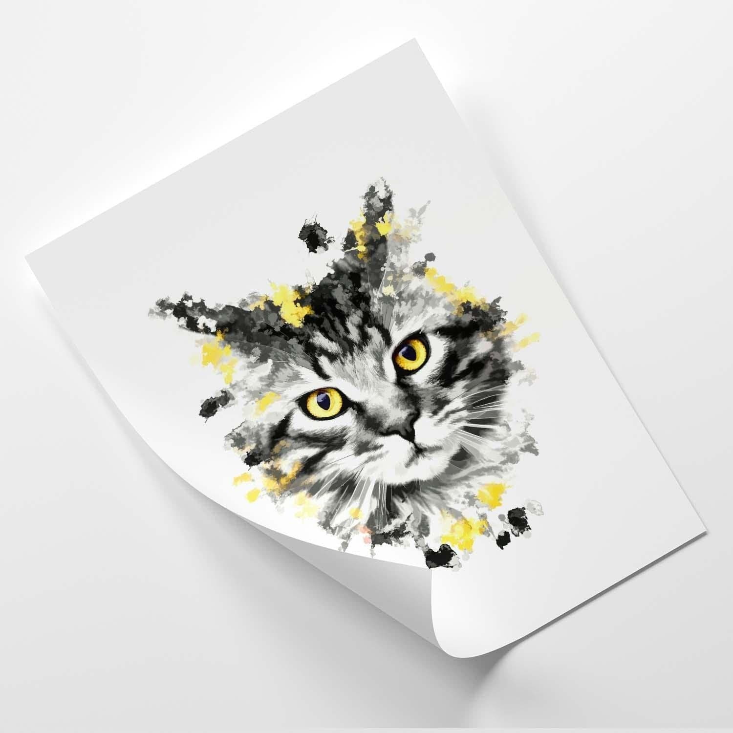 Posteris - The Cat E-interjers.lv