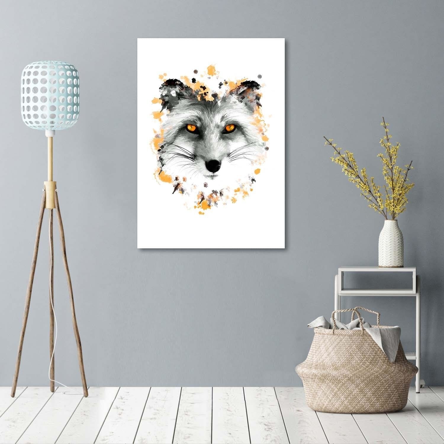 Posteris - The Fox  E-interjers.lv