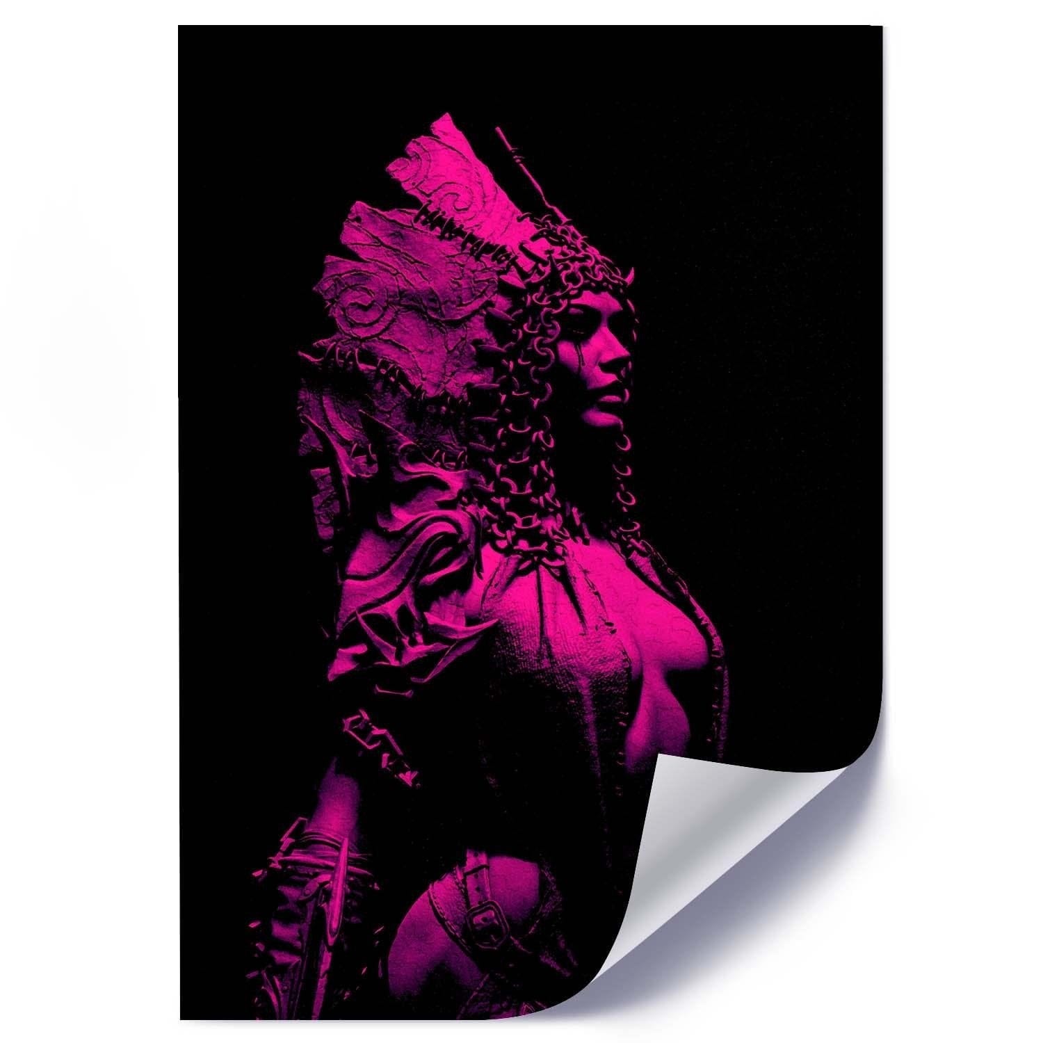 Posteris - The Pink Goddness E-interjers.lv