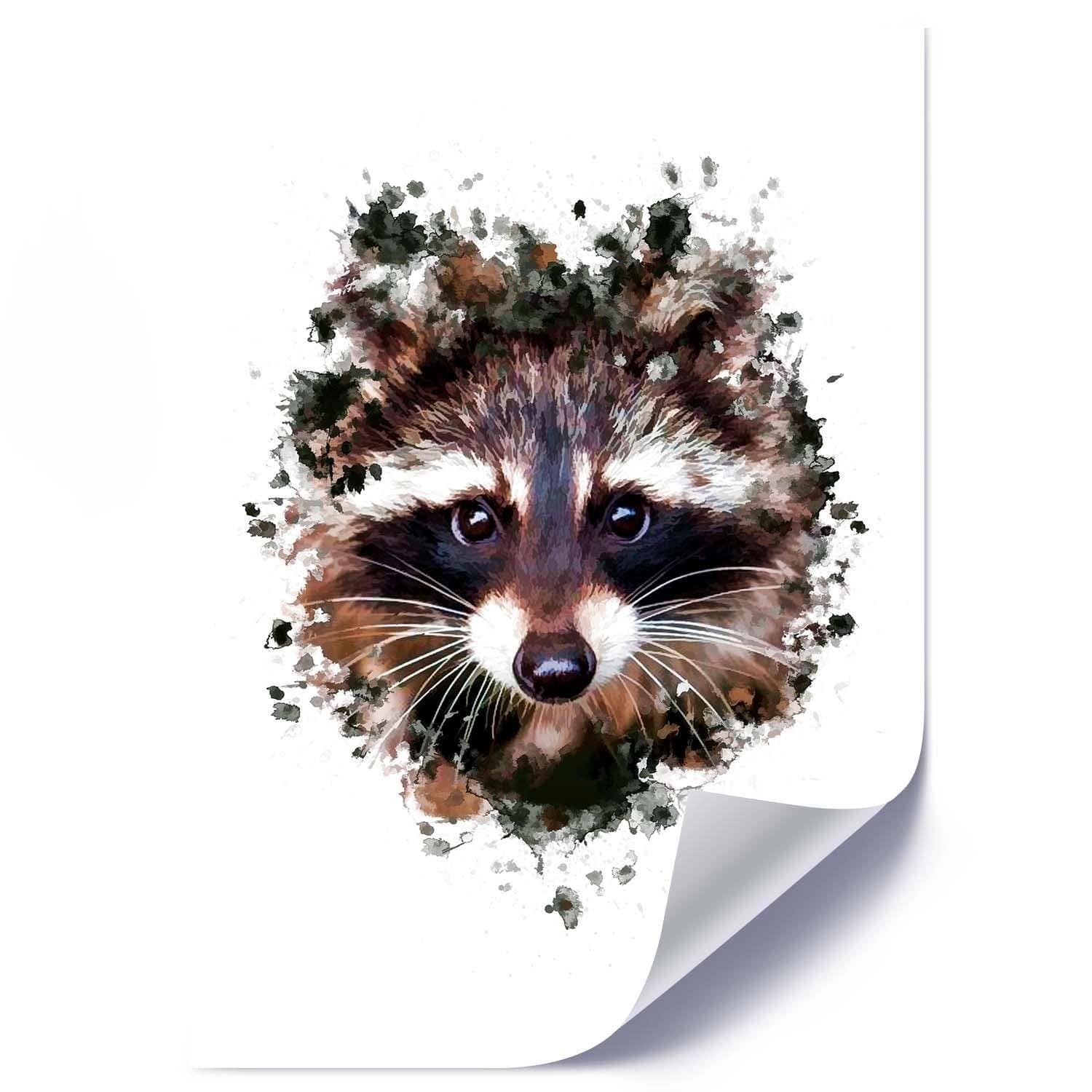 Posteris - The Raccoon E-interjers.lv