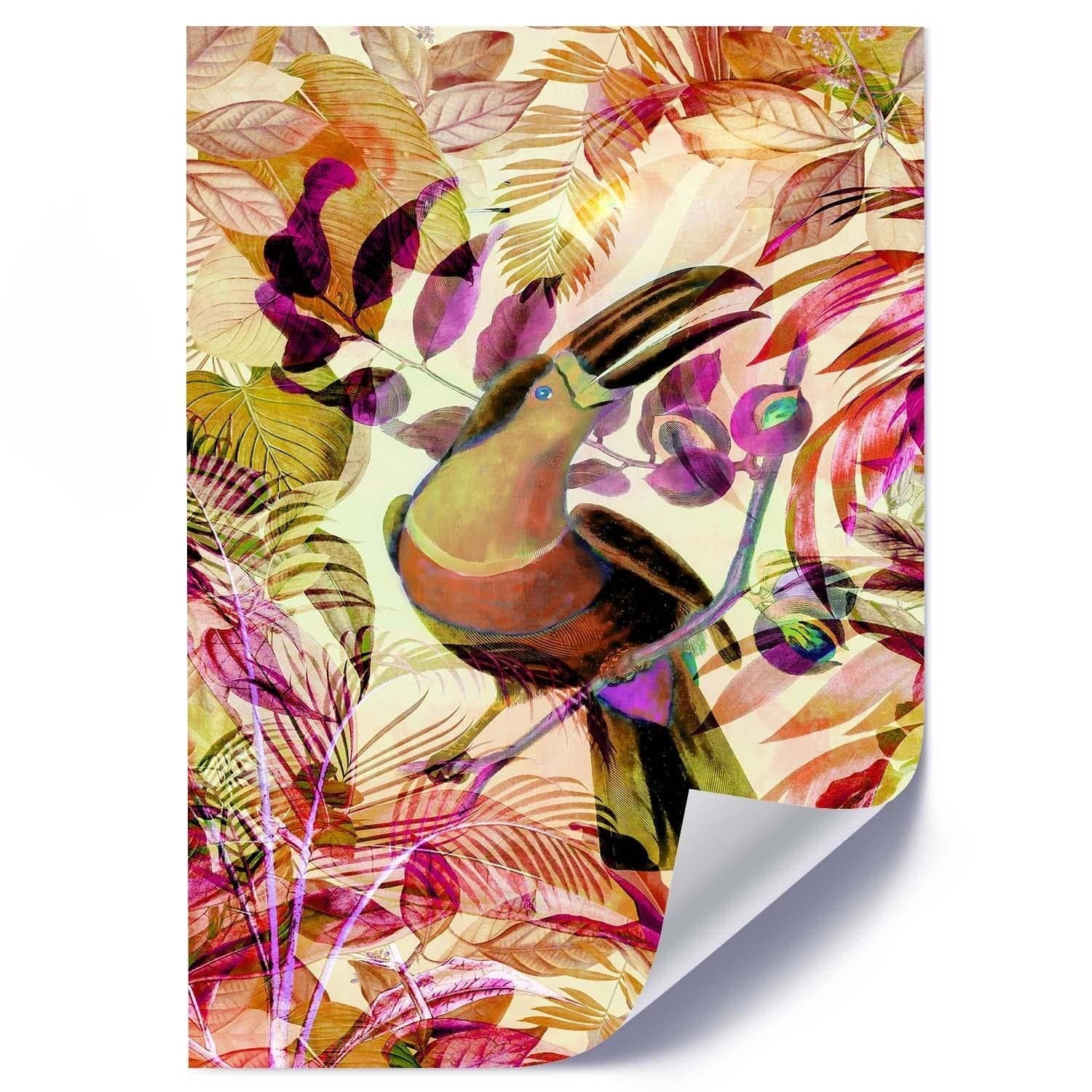 Posteris - Toucan On The Branch E-interjers.lv