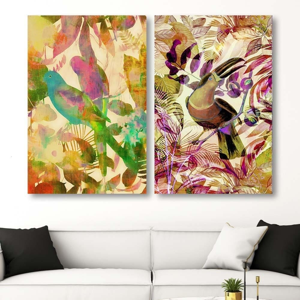 Posteris - Toucan On The Branch  E-interjers.lv