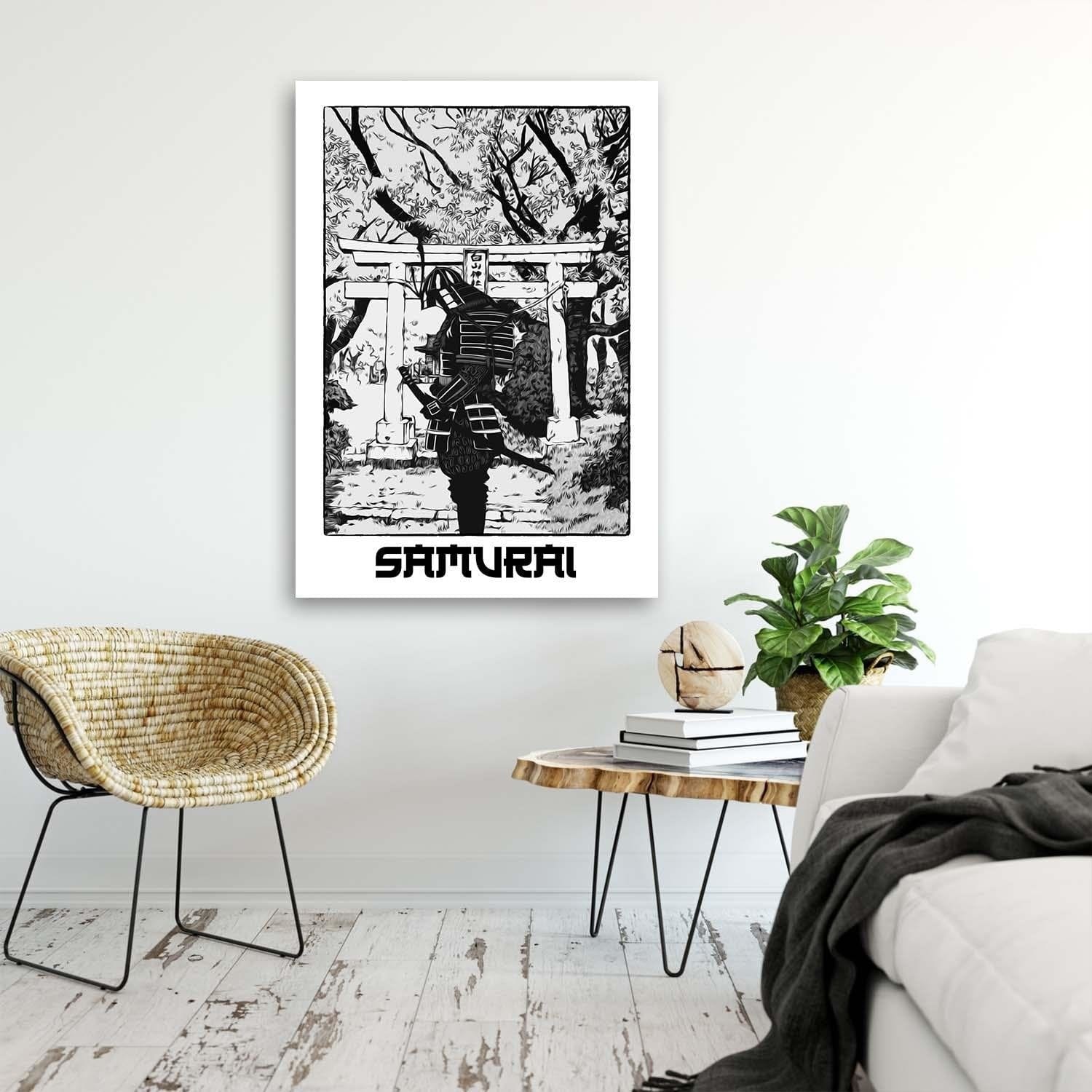 Posteris - White Samurai  E-interjers.lv