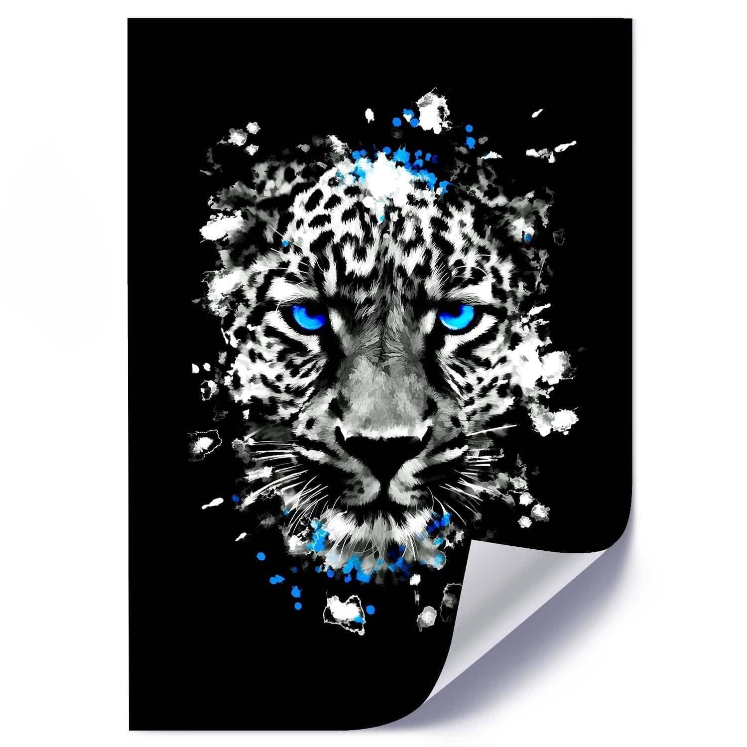 Posteris - Wild Leopard E-interjers.lv