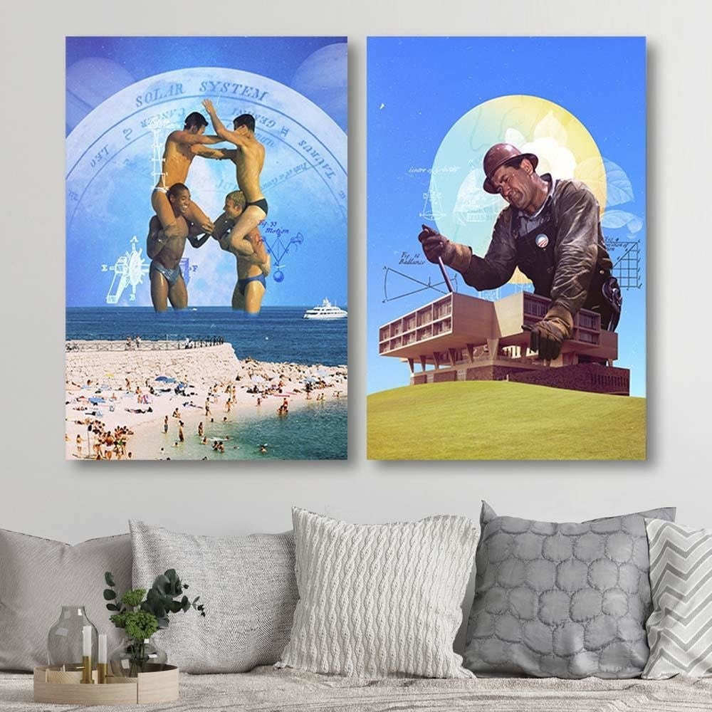 Posteris - Working Collage  E-interjers.lv