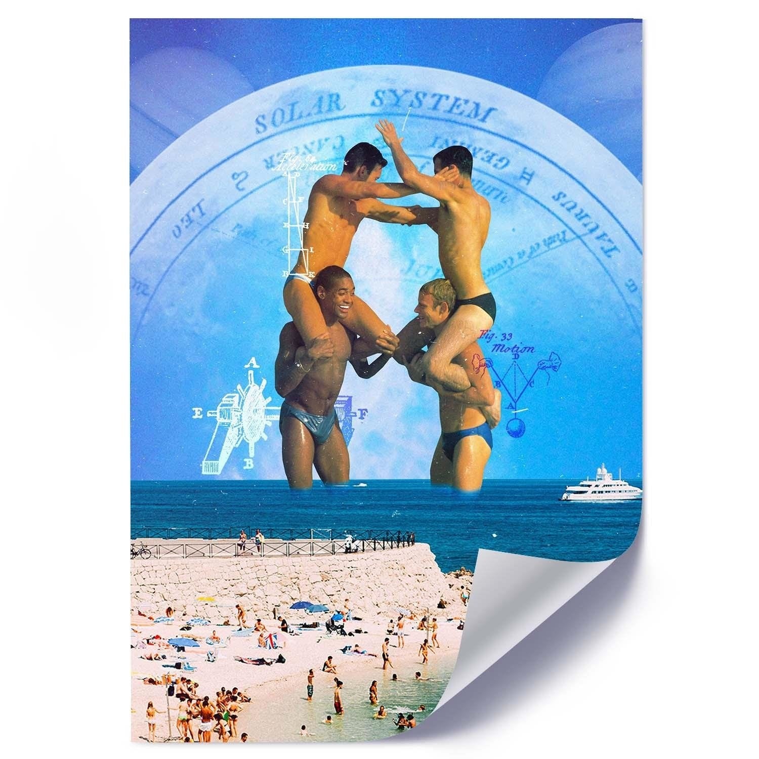 Posteris - Wrestling In The Water E-interjers.lv