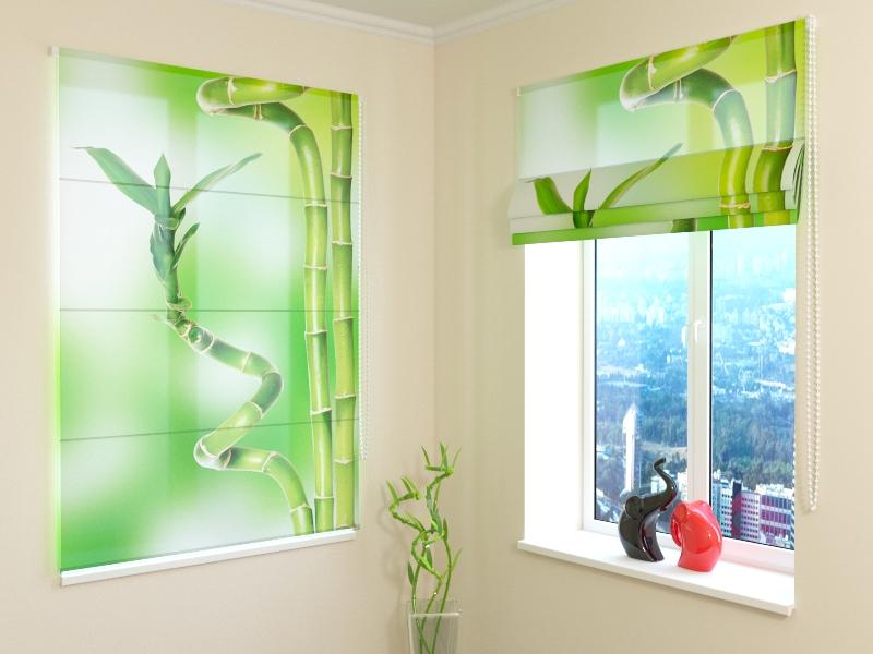 Romiešu žalūzijas Amazing Bamboo SCREEN / 40 / 50 E-interjers.lv