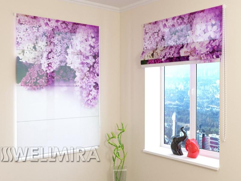 Romiešu žalūzijas Paris lilac SCREEN / 40 / 50 E-interjers.lv