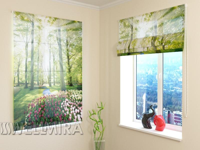 Romiešu žalūzijas Park Tulip SCREEN / 40 / 50 E-interjers.lv