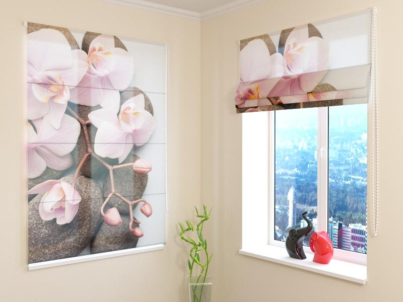 Romiešu žalūzijas Vienna Orchid 2 SCREEN / 40 / 50 E-interjers.lv