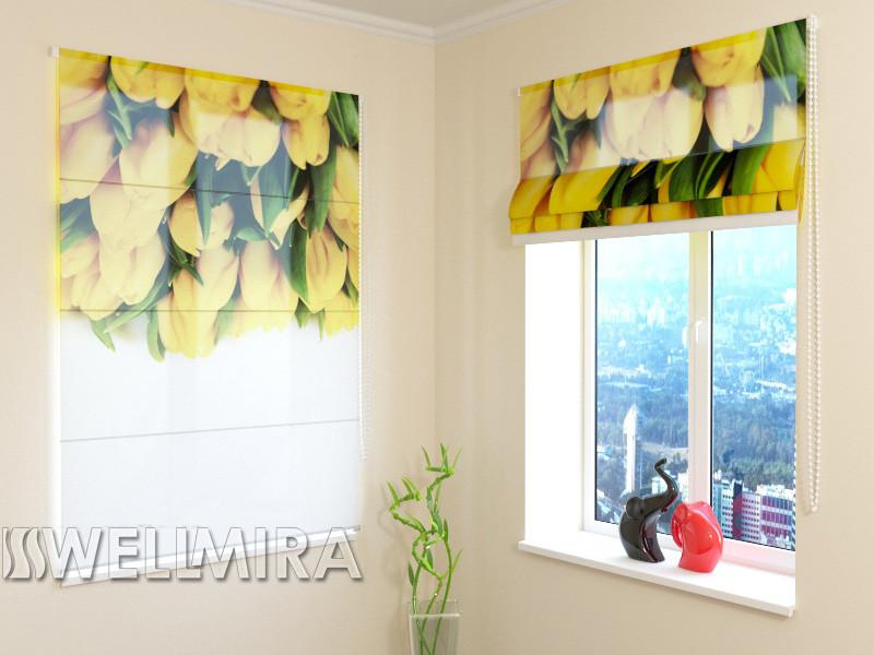 Romiešu žalūzijas Yellow Beauty SCREEN / 40 / 50 E-interjers.lv