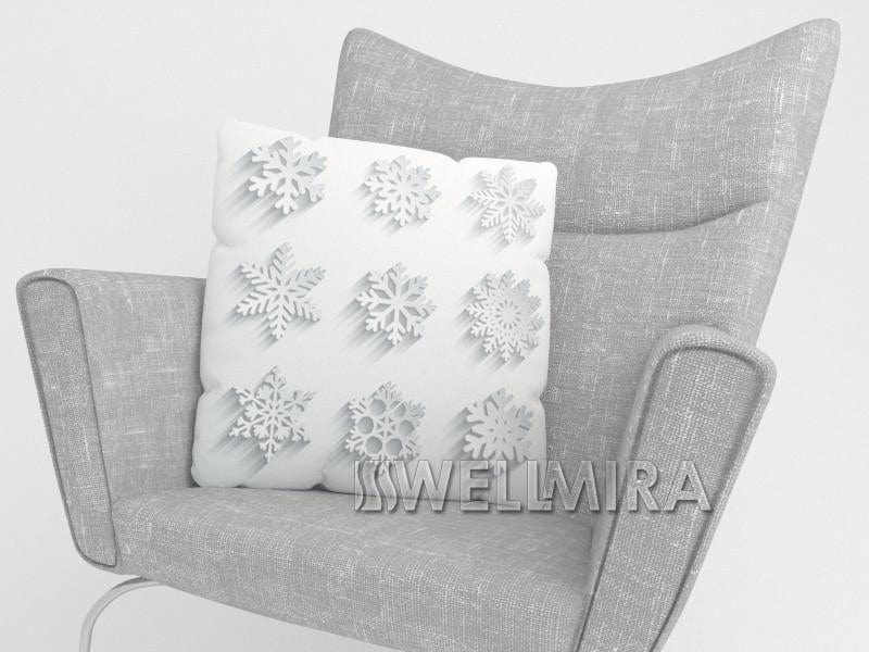Spilvendrāna Snowflakes E-interjers.lv