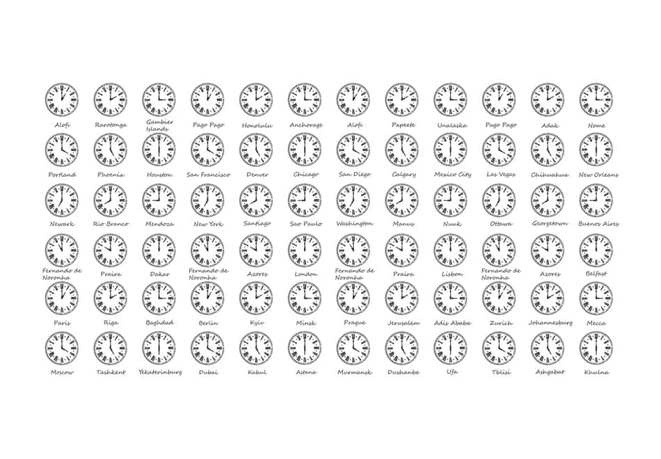 XXL Fototapetes - Kurš ir laiks? 550x270 E-interjers.lv