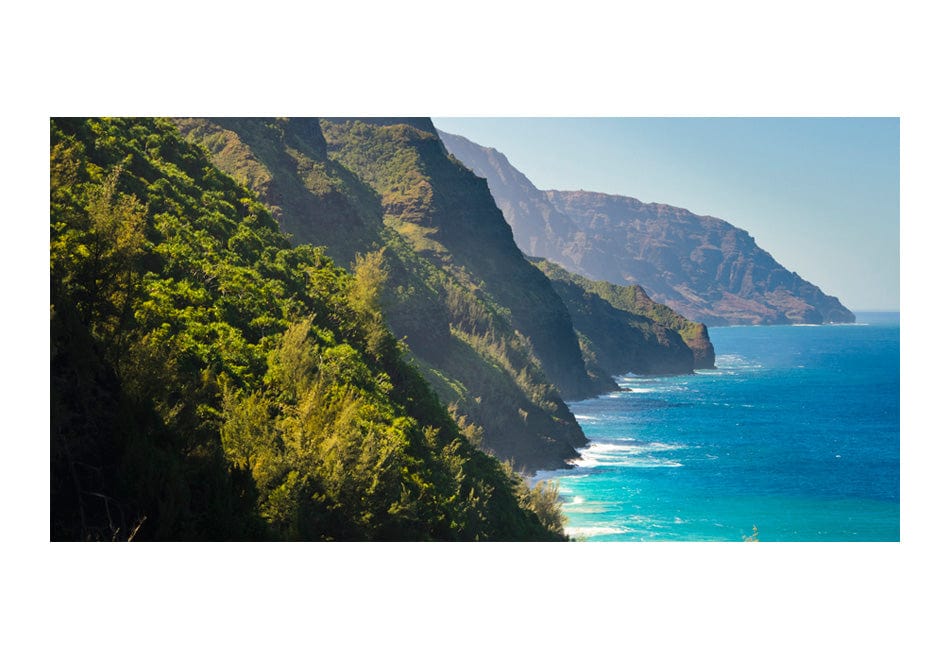 XXL Fototapetes - Na Pali krasts, Kauai, Havaju salas, 550x270 cm 550x270 E-interjers.lv