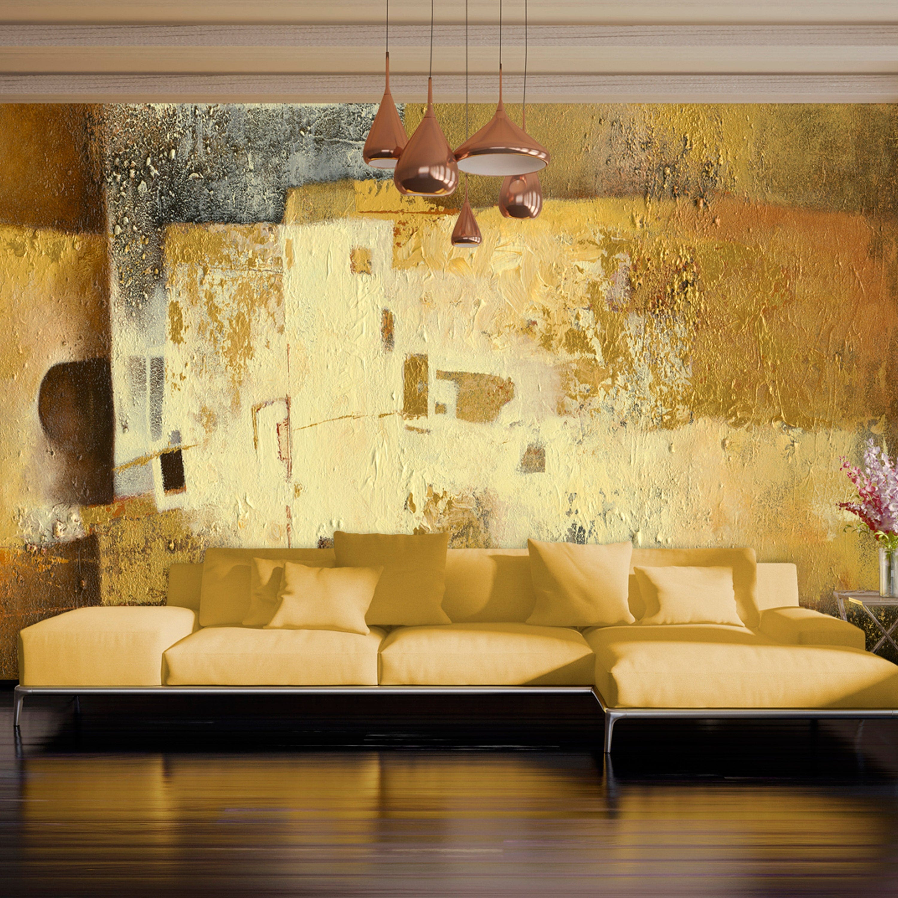 XXL Fototapetes - Zelta dīvainība II, 500x280 cm 500x280 E-interjers.lv