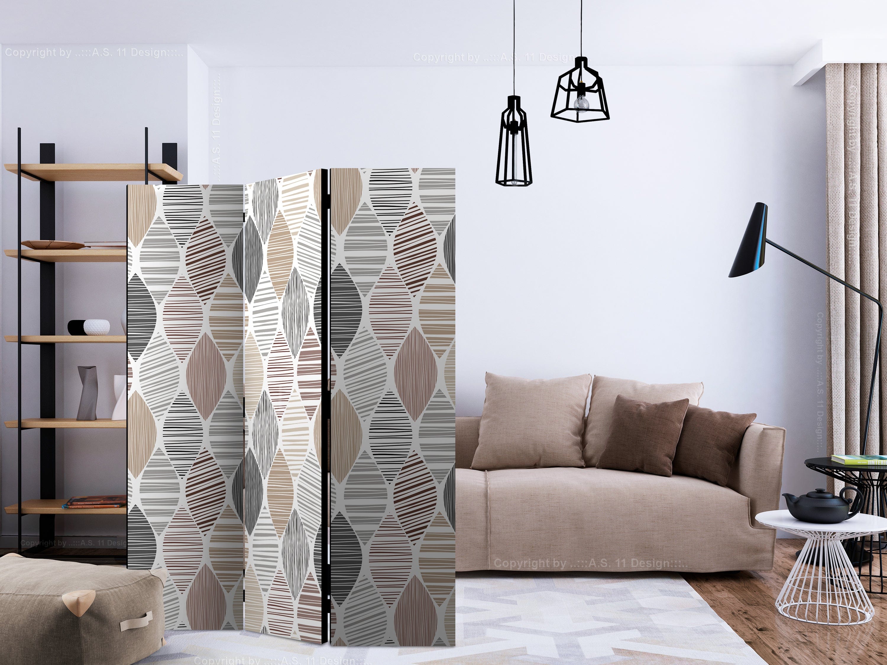 Aizslietnis 3-daļīgs - Asaras (135x172cm) 135x172 cm Home Trends