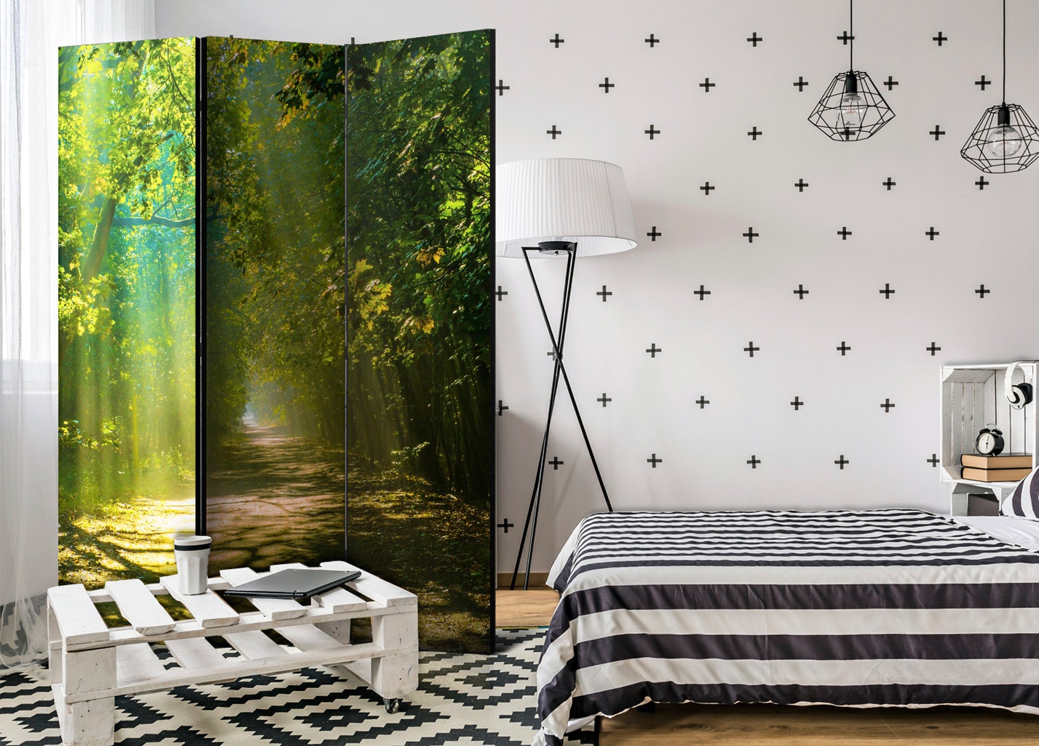 Aizslietnis 3-daļīgs - Ceļš saules gaismā (135x172cm) 135x172 cm Home Trends