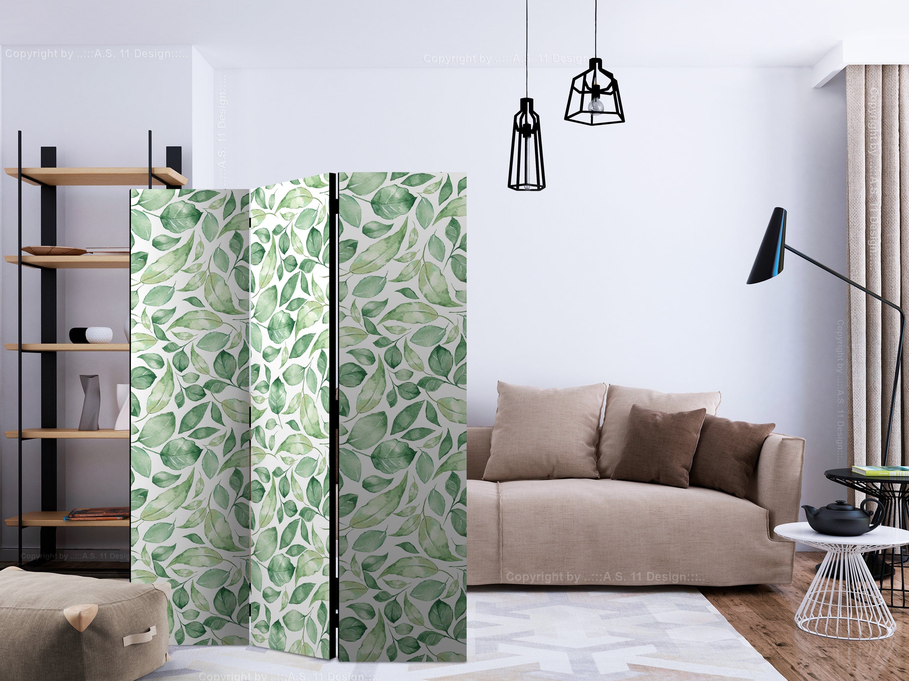 Aizslietnis 3-daļīgs - Dabas skaistums (135x172cm) 135x172 cm Home Trends