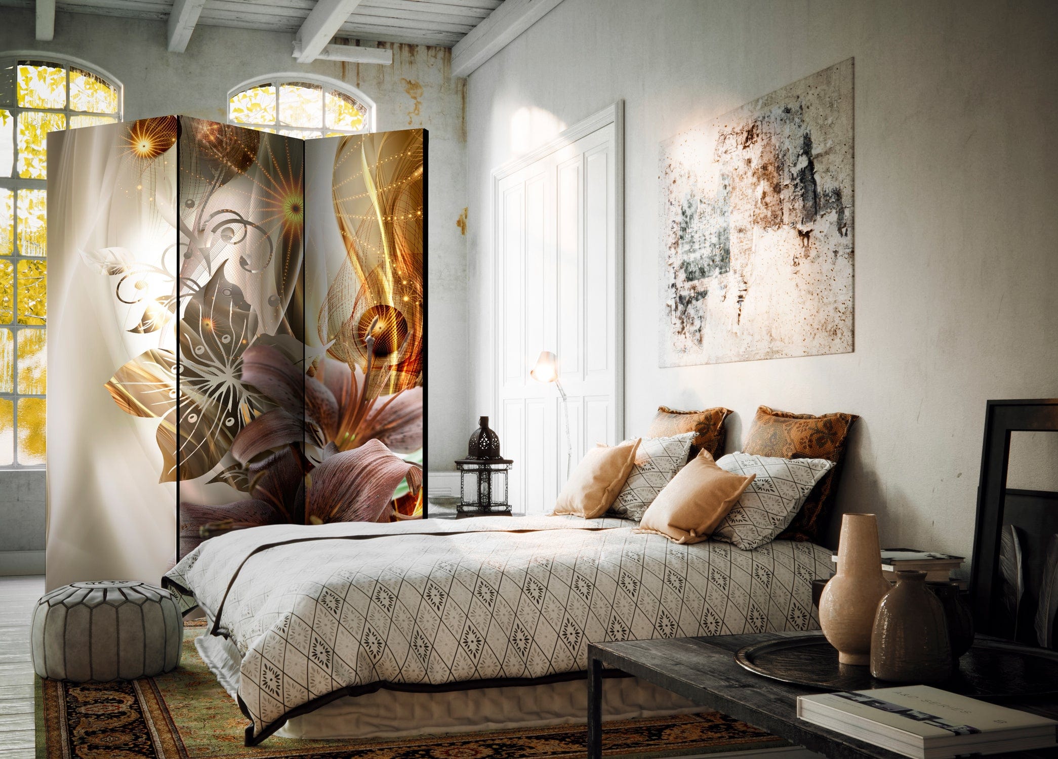 Aizslietnis 3-daļīgs - Dzintara zeme (135x172cm) 135x172 cm Home Trends