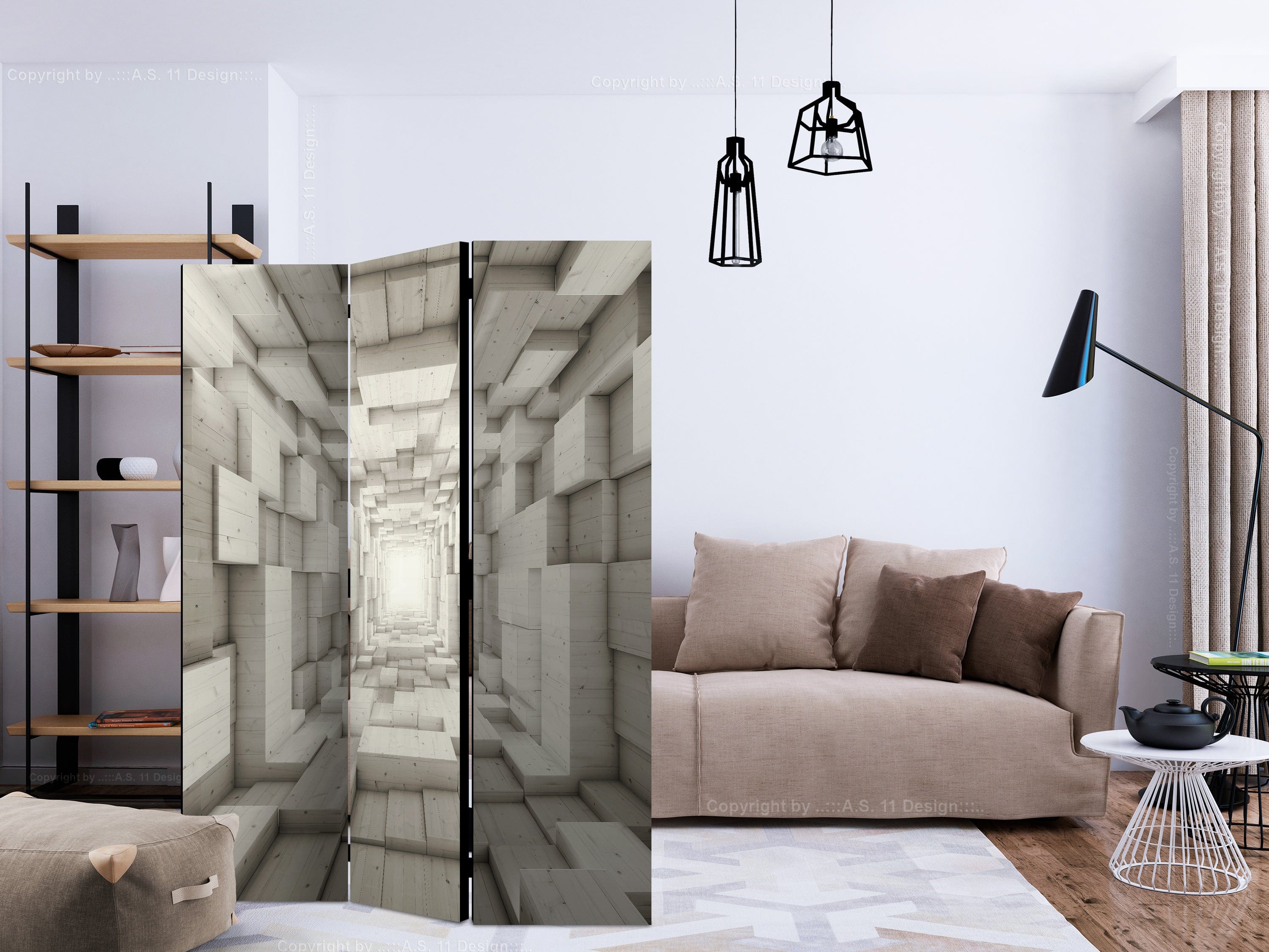 Aizslietnis 3-daļīgs - Elevators (135x172cm) 135x172 cm Home Trends
