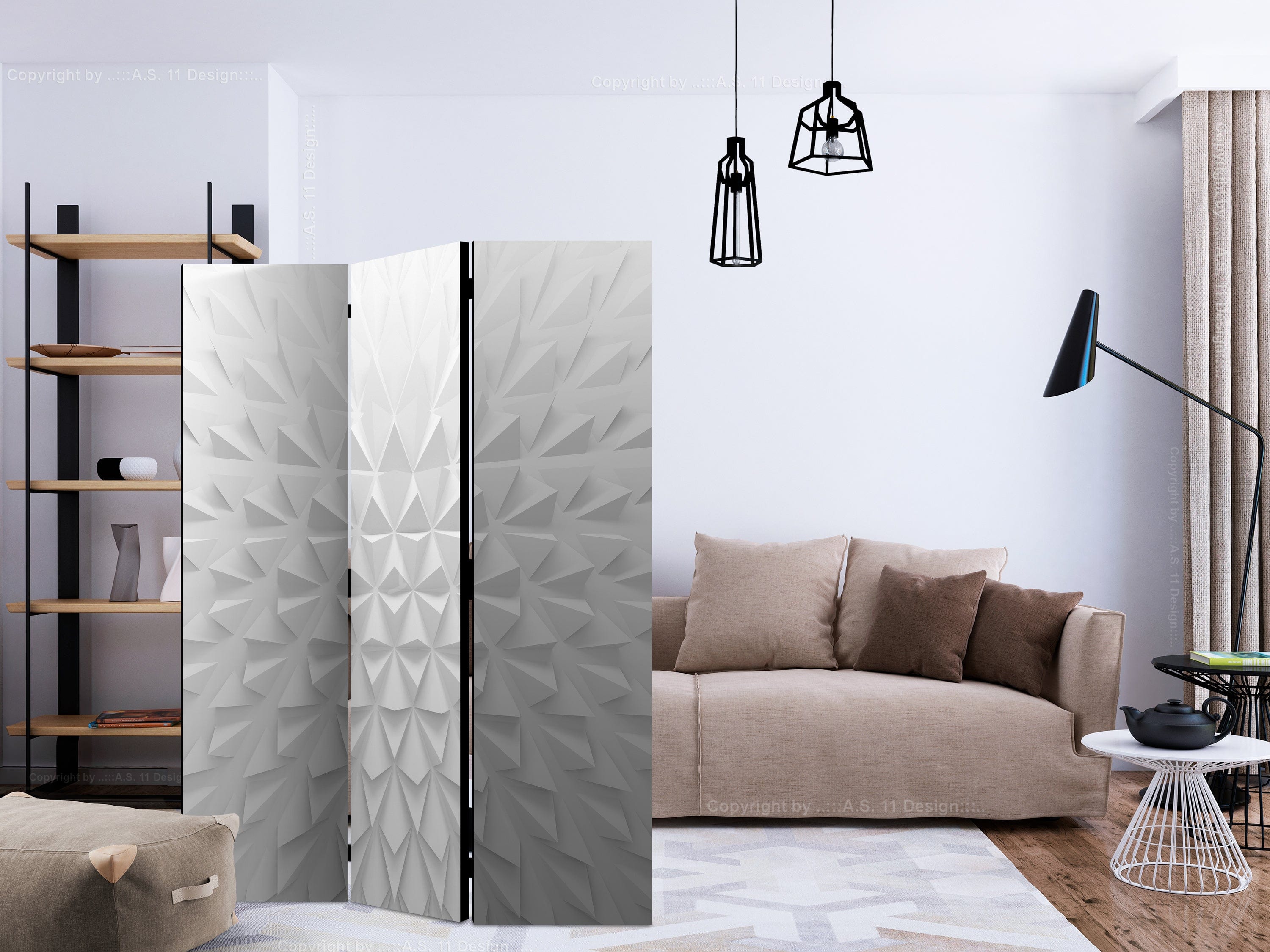 Aizslietnis 3-daļīgs - Ilūziju cietoksnis (135x172cm) 135x172 cm Home Trends