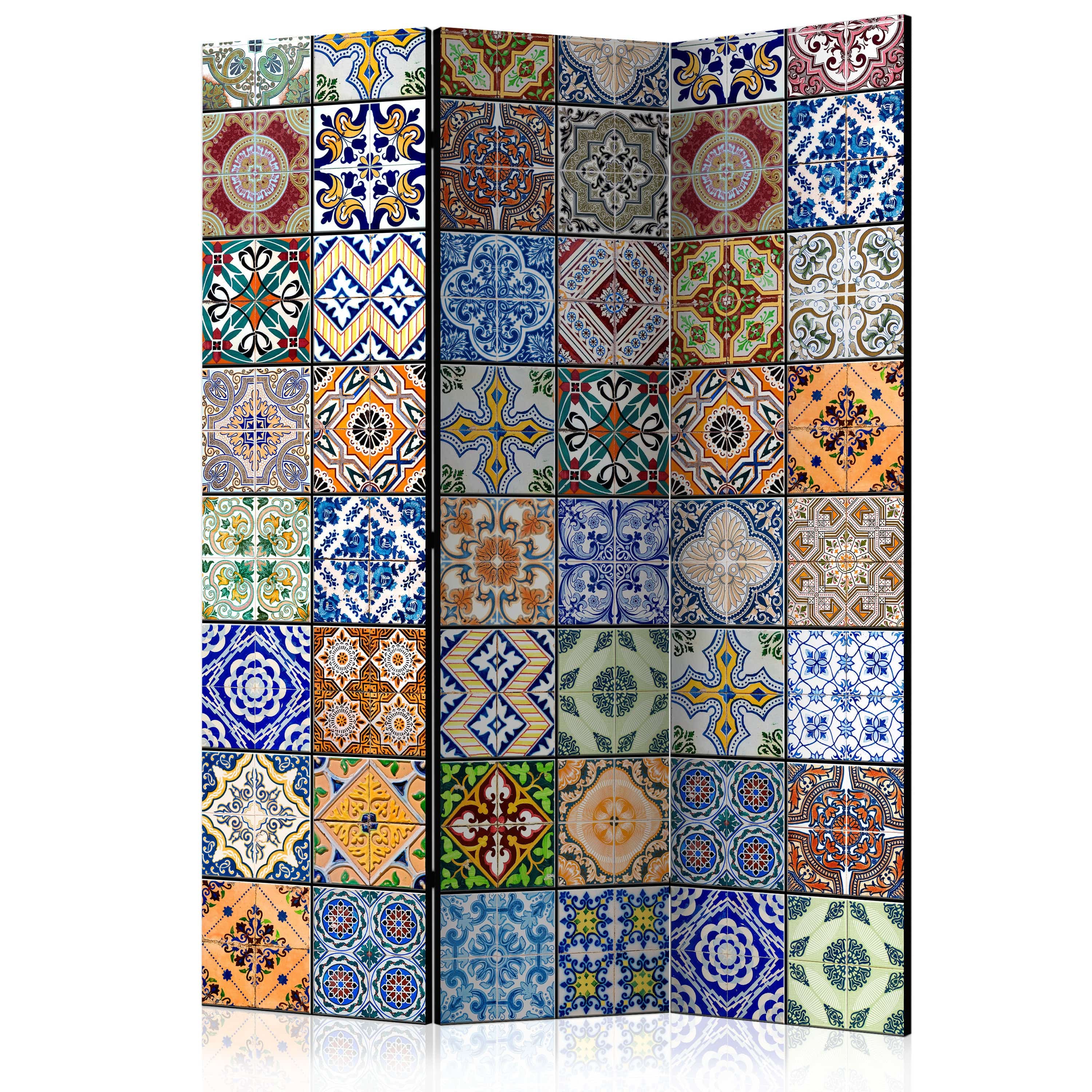 Aizslietnis 3-daļīgs - Krāsaina mozaīka (135x172cm) 135x172 cm Home Trends