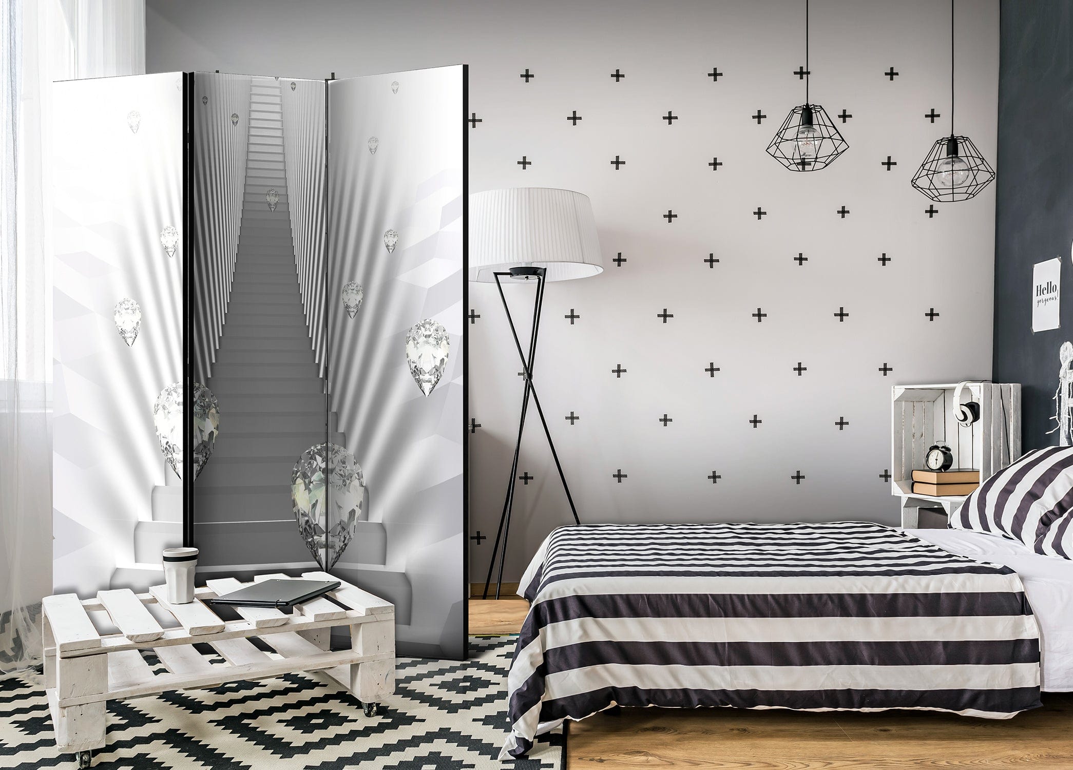 Aizslietnis 3-daļīgs - Mneme (135x172cm) 135x172 cm Home Trends