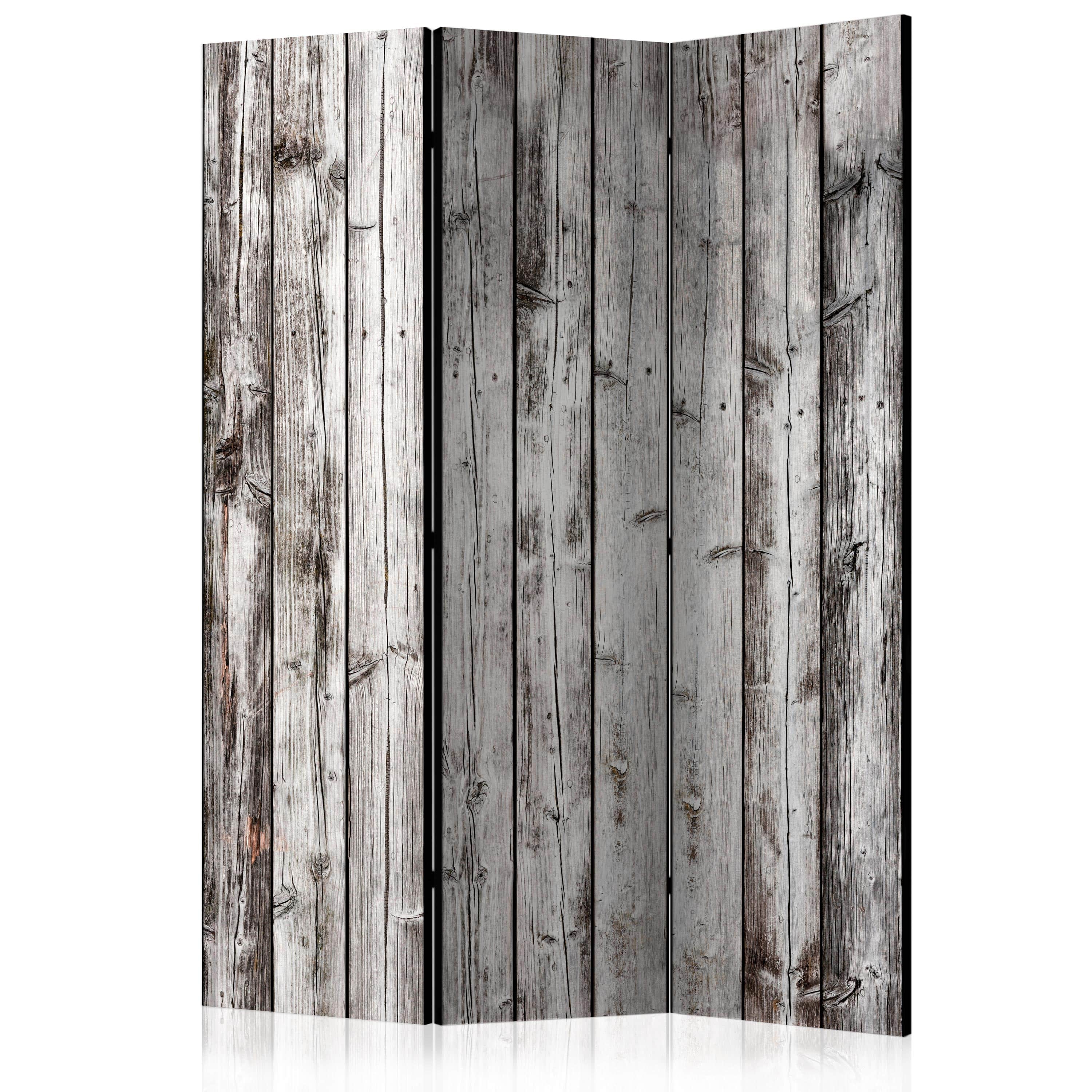 Aizslietnis 3-daļīgs - Neapstrādāti dēļi (135x172cm) Home Trends
