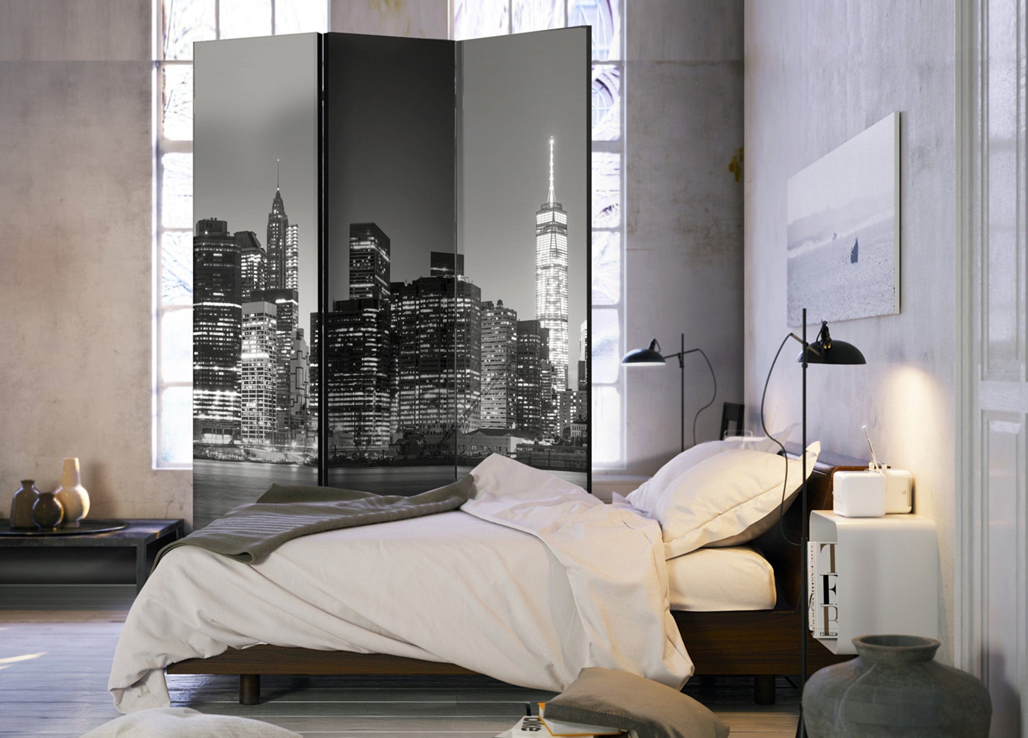 Aizslietnis 3-daļīgs - Niujorkas naktis (135x172cm) 135x172 cm Home Trends