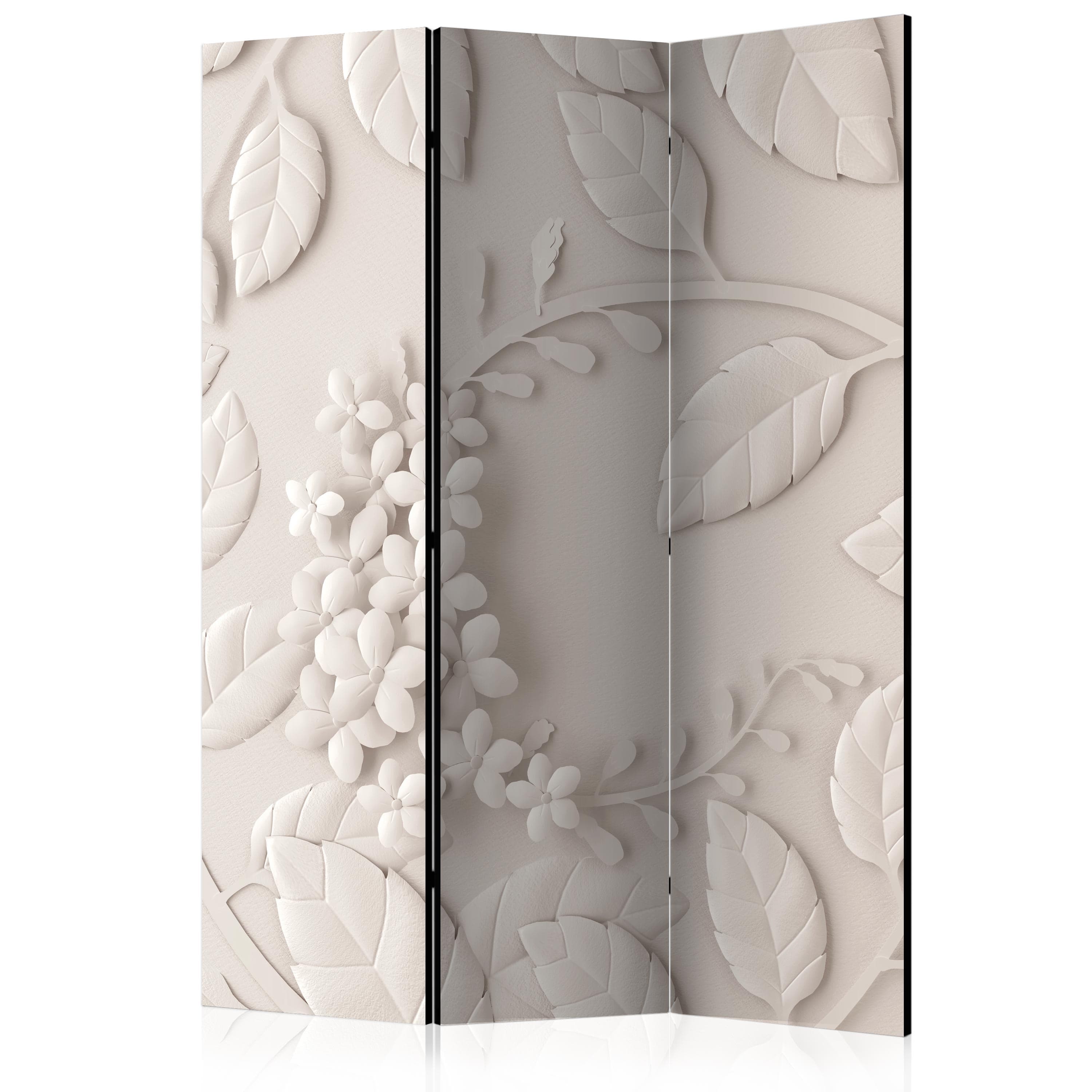 Aizslietnis 3-daļīgs - Papīra ziedi (krēmkrāsainas) (135x172cm) 135x172 cm Home Trends
