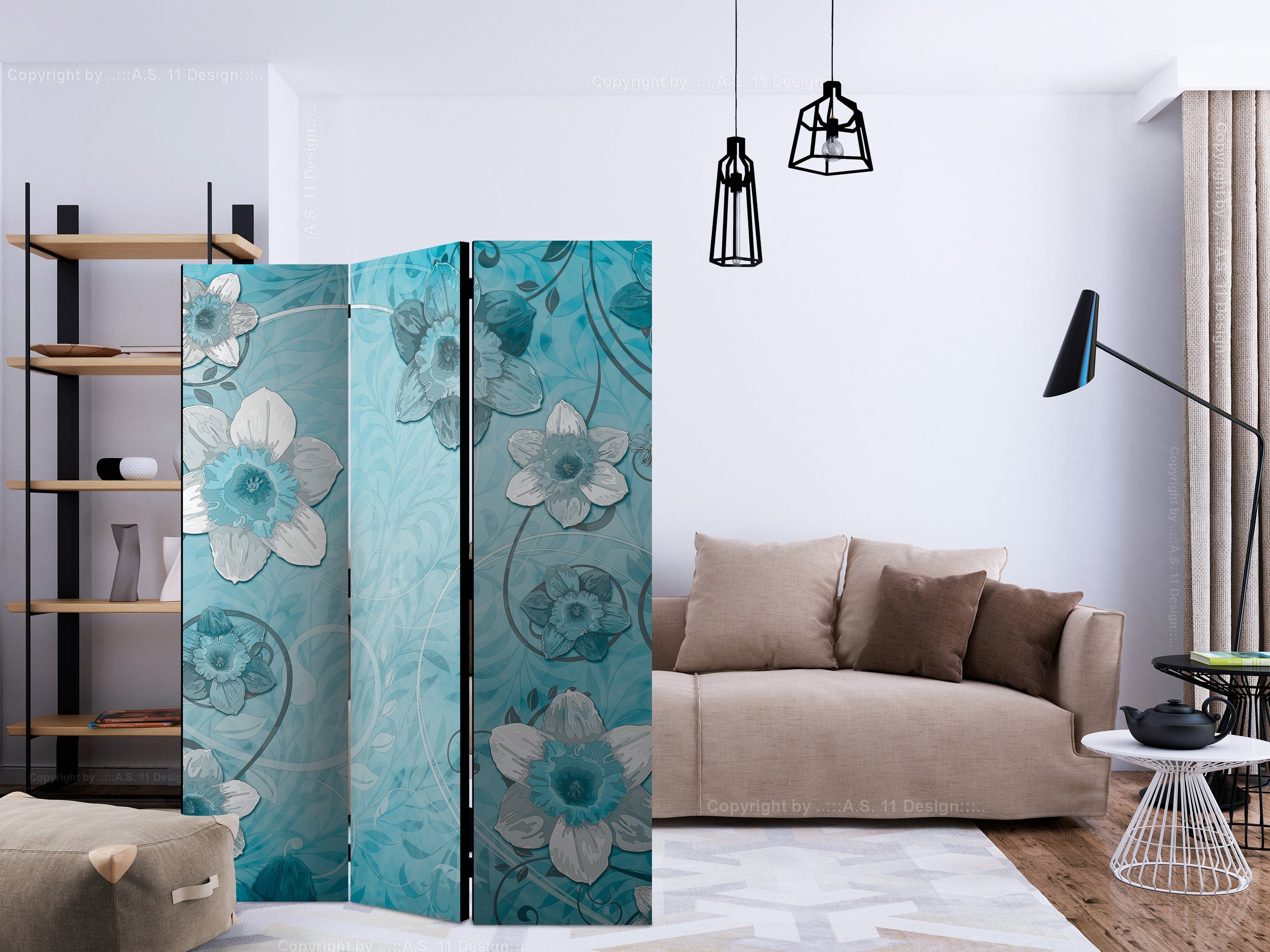 Aizslietnis 3-daļīgs - Pavasaris gaisā (135x172cm) 135x172 cm Home Trends