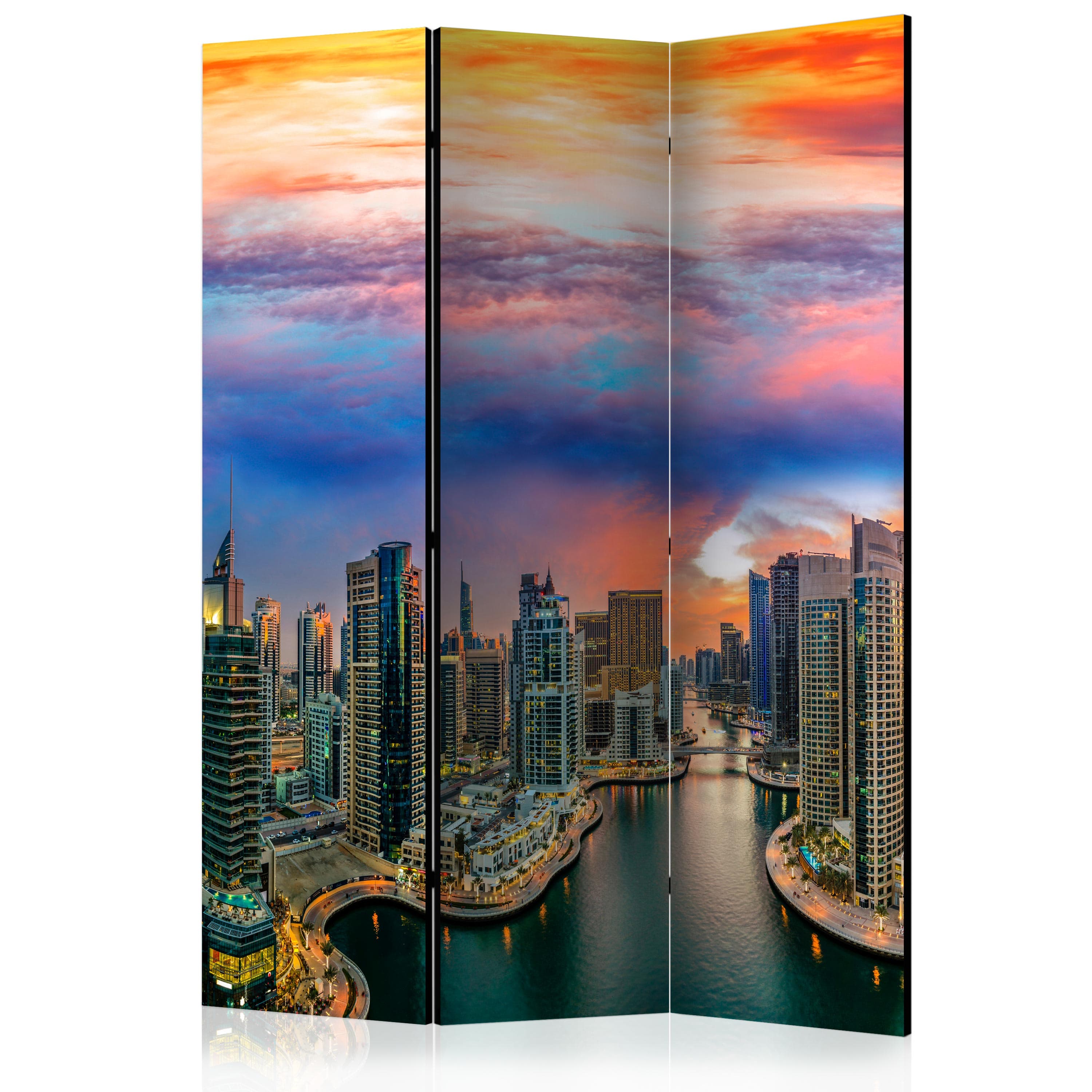 Aizslietnis 3-daļīgs - Pēcpusdiena Dubaijā (135x172cm) 135x172 cm Home Trends