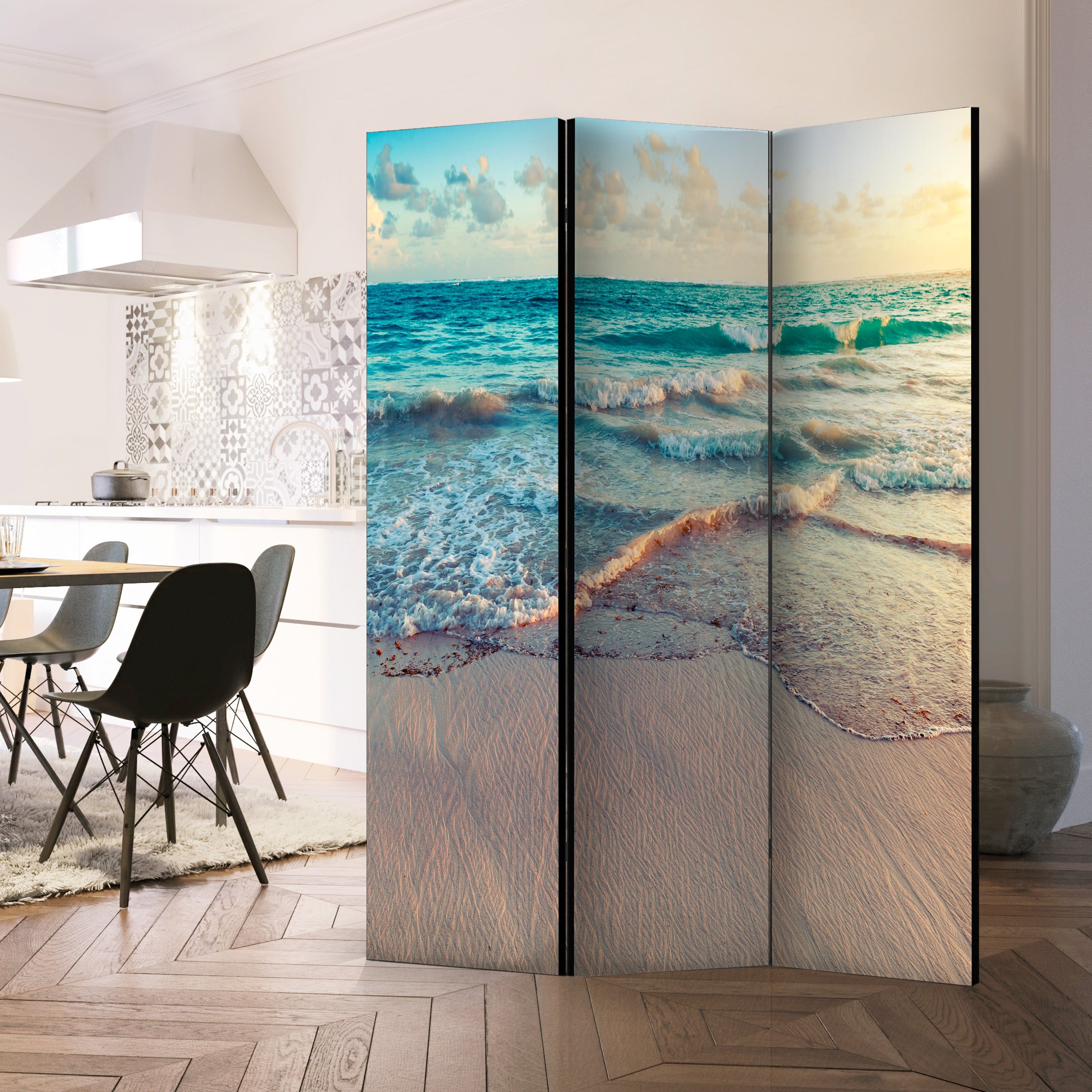Aizslietnis 3-daļīgs - Pludmale Punta Kana (135x172cm) 135x172 cm Home Trends