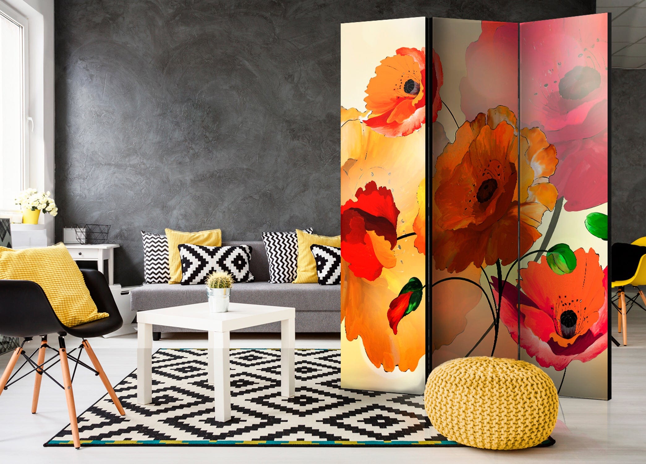 Aizslietnis 3-daļīgs - Samta magones 3. versija (135x172cm) 135x172 cm Home Trends
